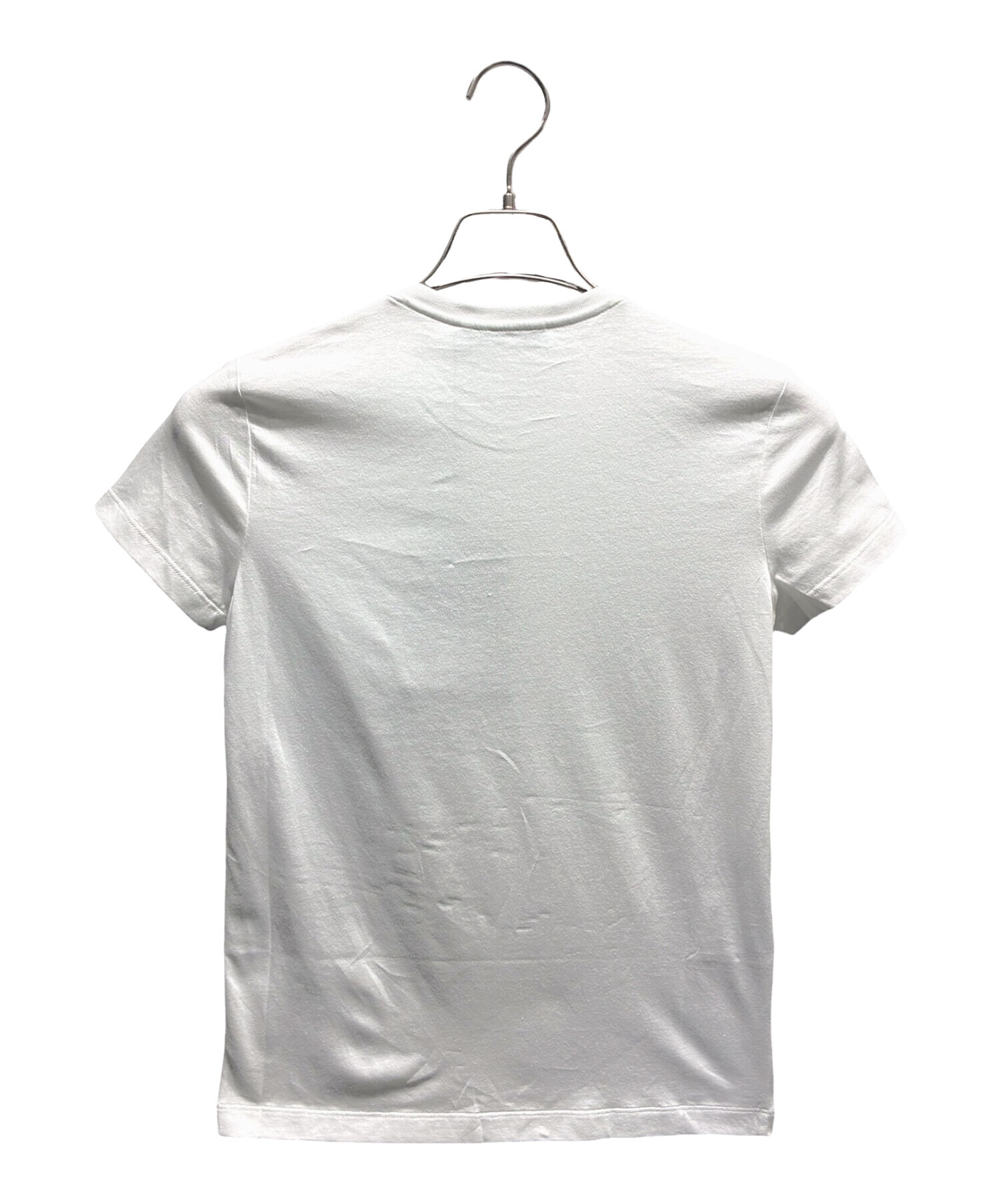 PRADA プラダ クルーネックTシャツ ホワイト DNA604 PRADA(プラダ) 無地Tシャツ DNA604 ホワイト サイズ L｜【公式