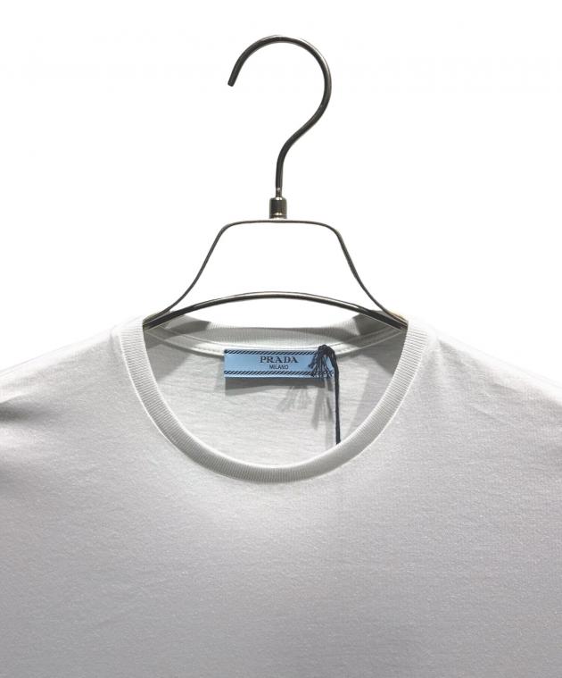 中古・古着通販】PRADA (プラダ) Tシャツ ホワイト サイズ:XS 未使用品