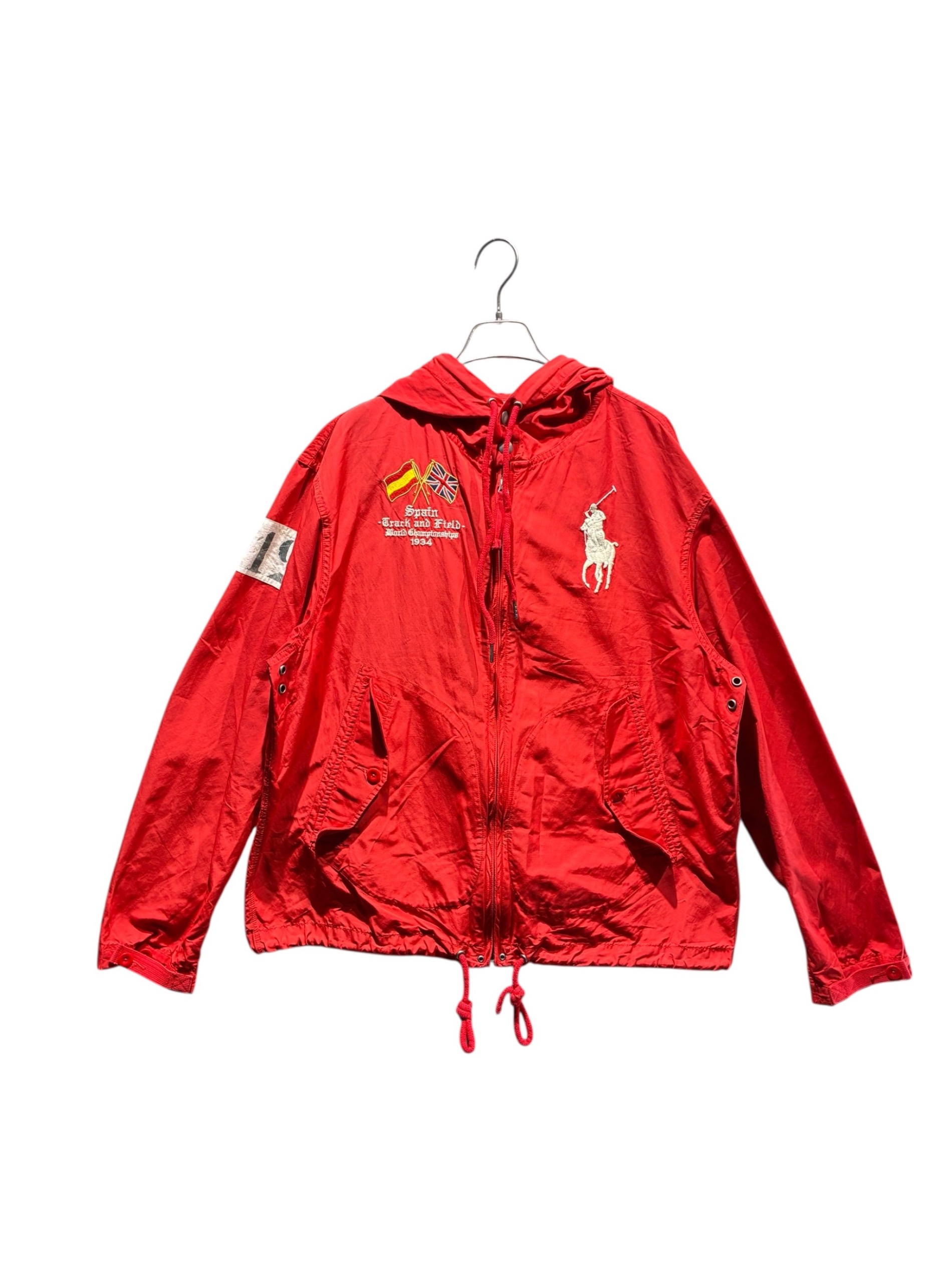 RALPH LAUREN マリン パーカー ジャケット ラルフローレン 刺繍 中古・古着通販】RALPH LAUREN (ラルフローレン) RALPH LAUREN ジップ