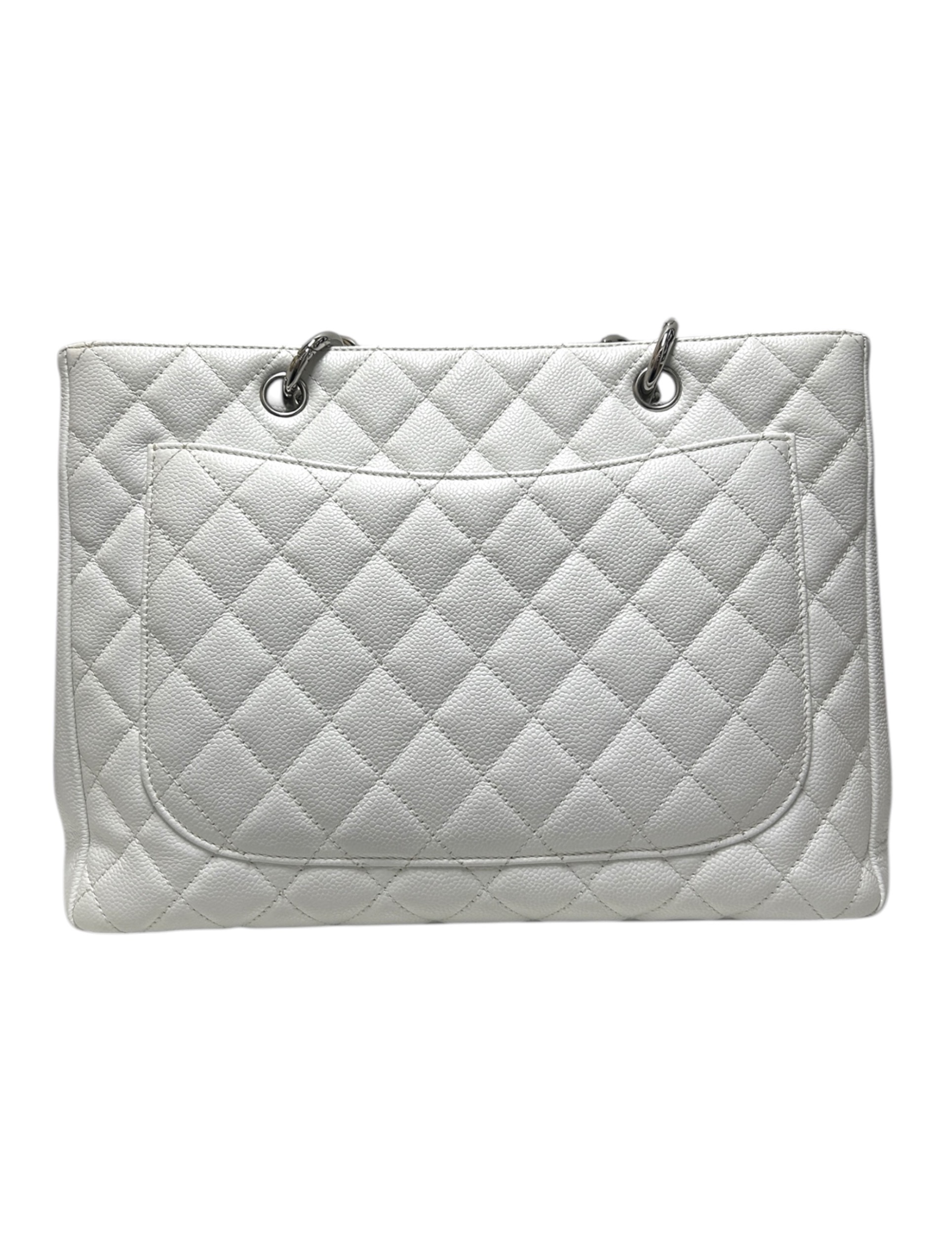 シャネル CHANEL アラベスク カバン トートバッグ ハンドバッグ キャンバス ホワイト VINTAGE CHANEL/シャネル】トートバッグ（トートバッグ）｜DECOUVERTE