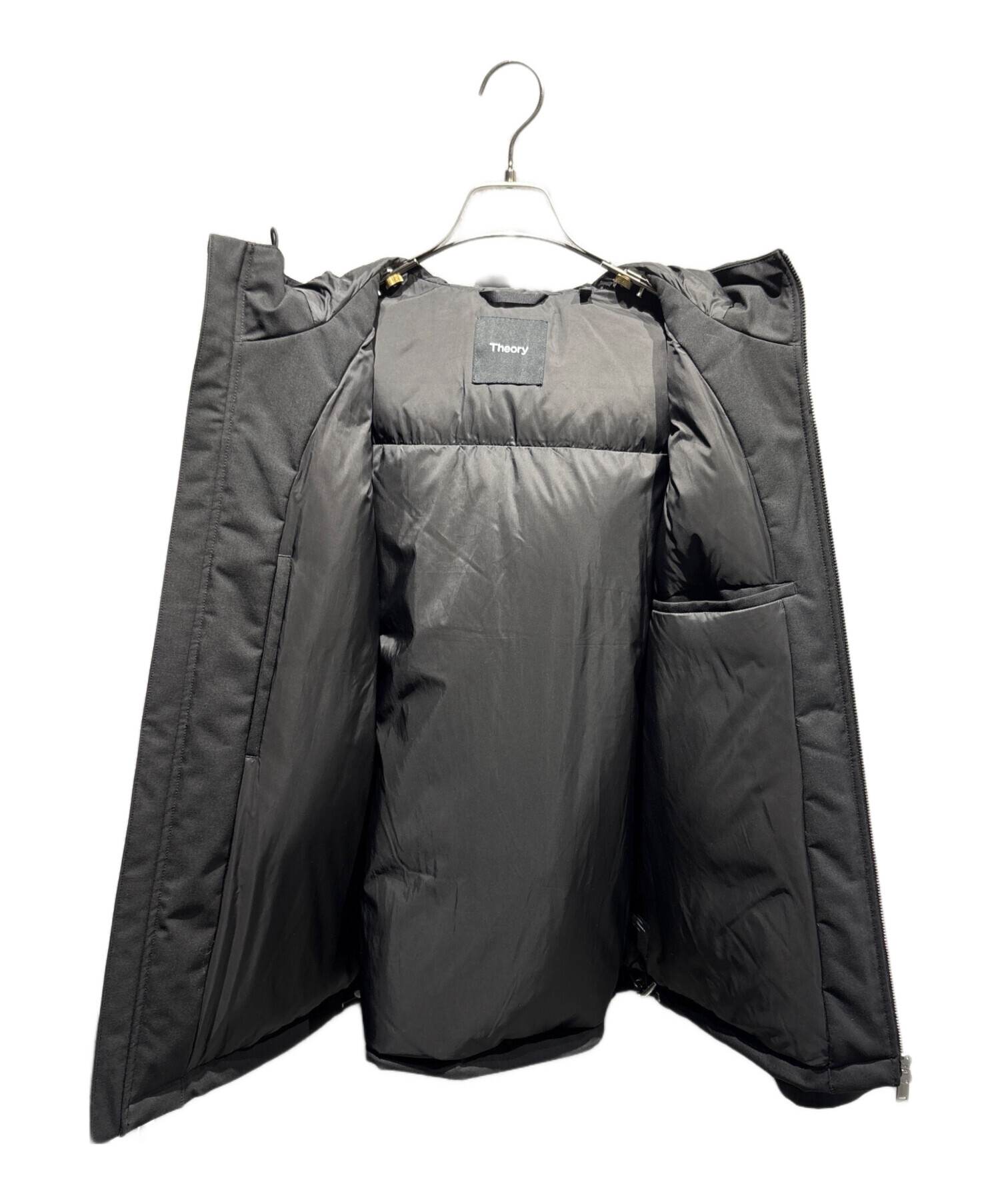 中古・古着通販】theory (セオリー) Hooded Full Zip ダウンジャケット 