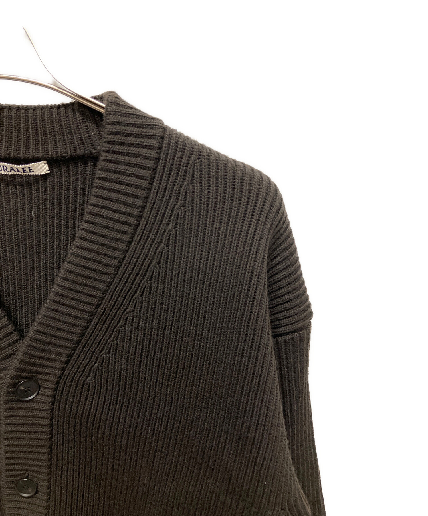 中古・古着通販】AURALEE (オーラリー) ニットカーディガン/ FRENCH