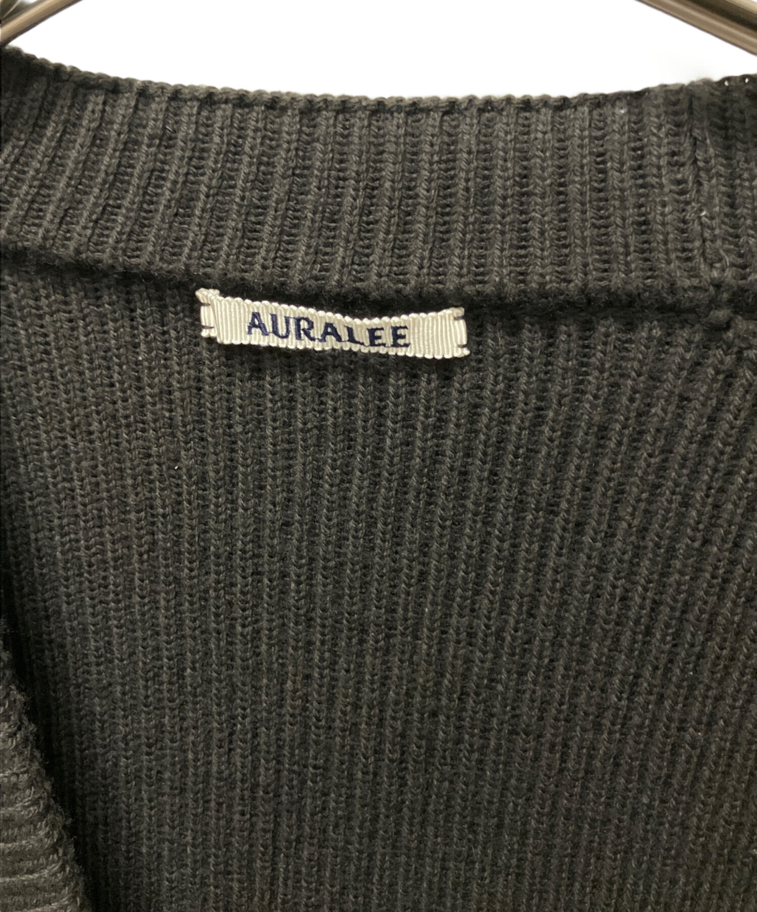 中古・古着通販】AURALEE (オーラリー) ニットカーディガン/ FRENCH