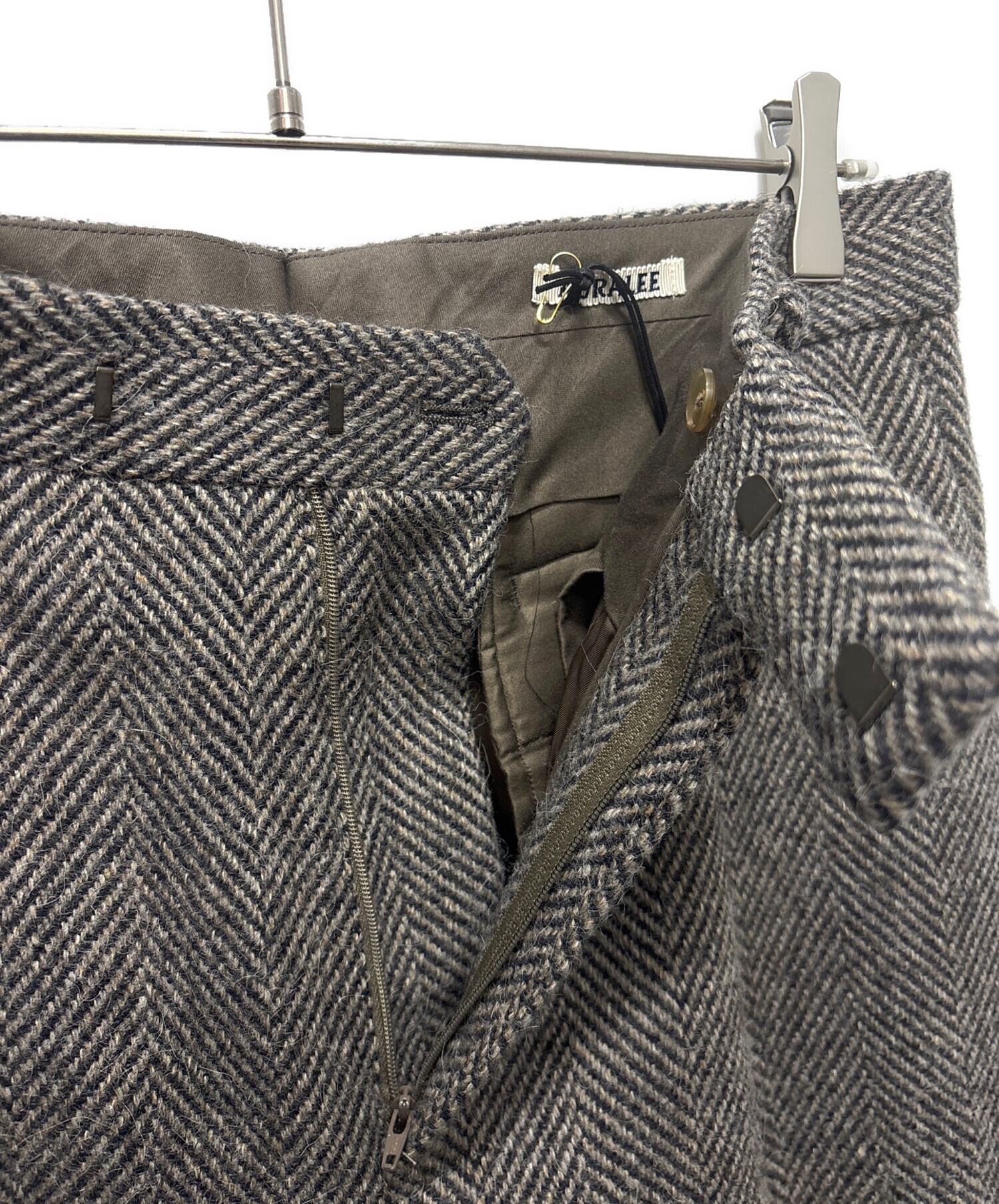 中古・古着通販】AURALEE (オーラリー) LAMA SHETLAND WOOL TWEED
