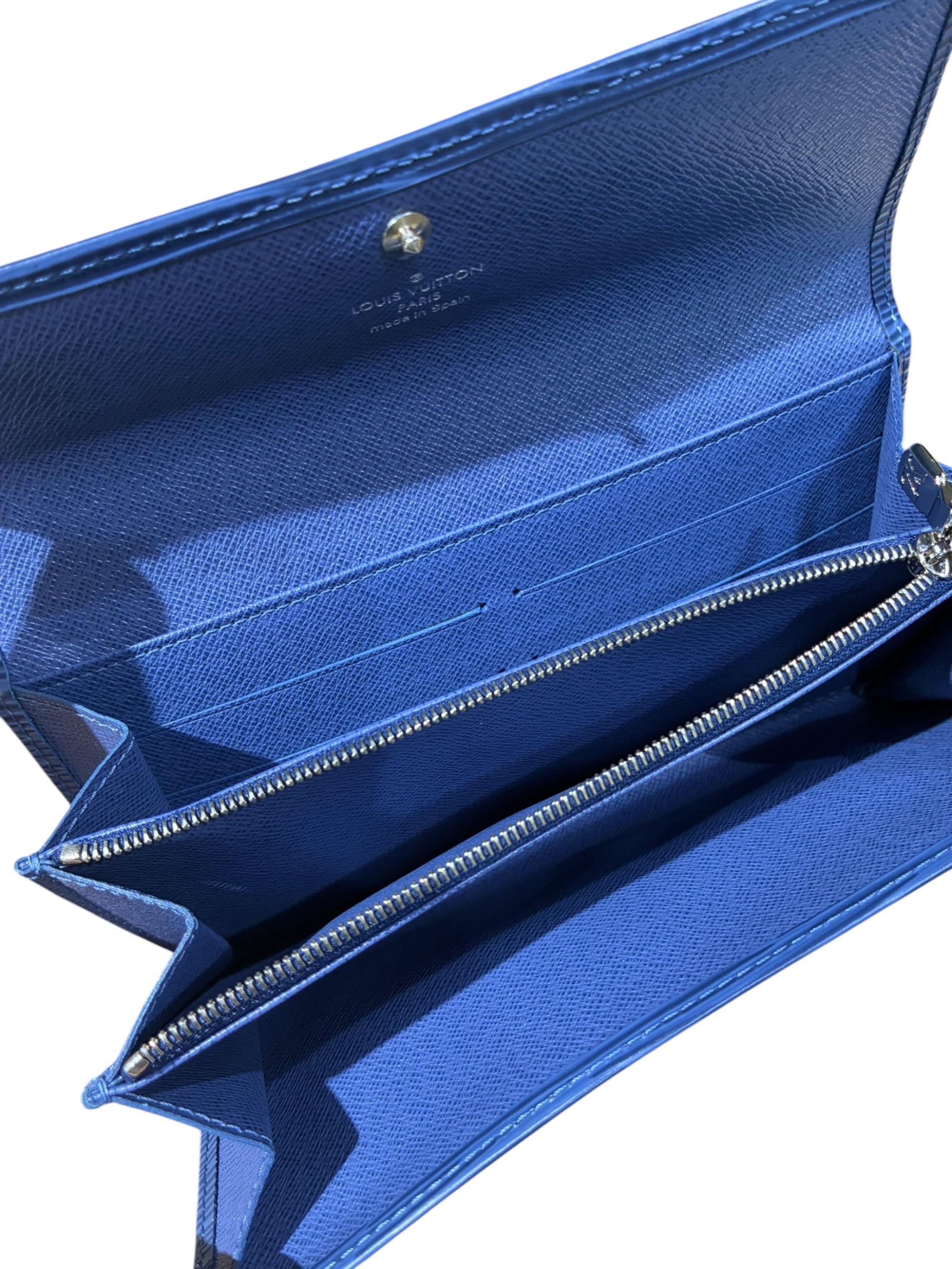 値下げ！未使用VUITTON財布 中古・古着通販】LOUIS VUITTON (ルイ ヴィトン) 財布 シアンブルー