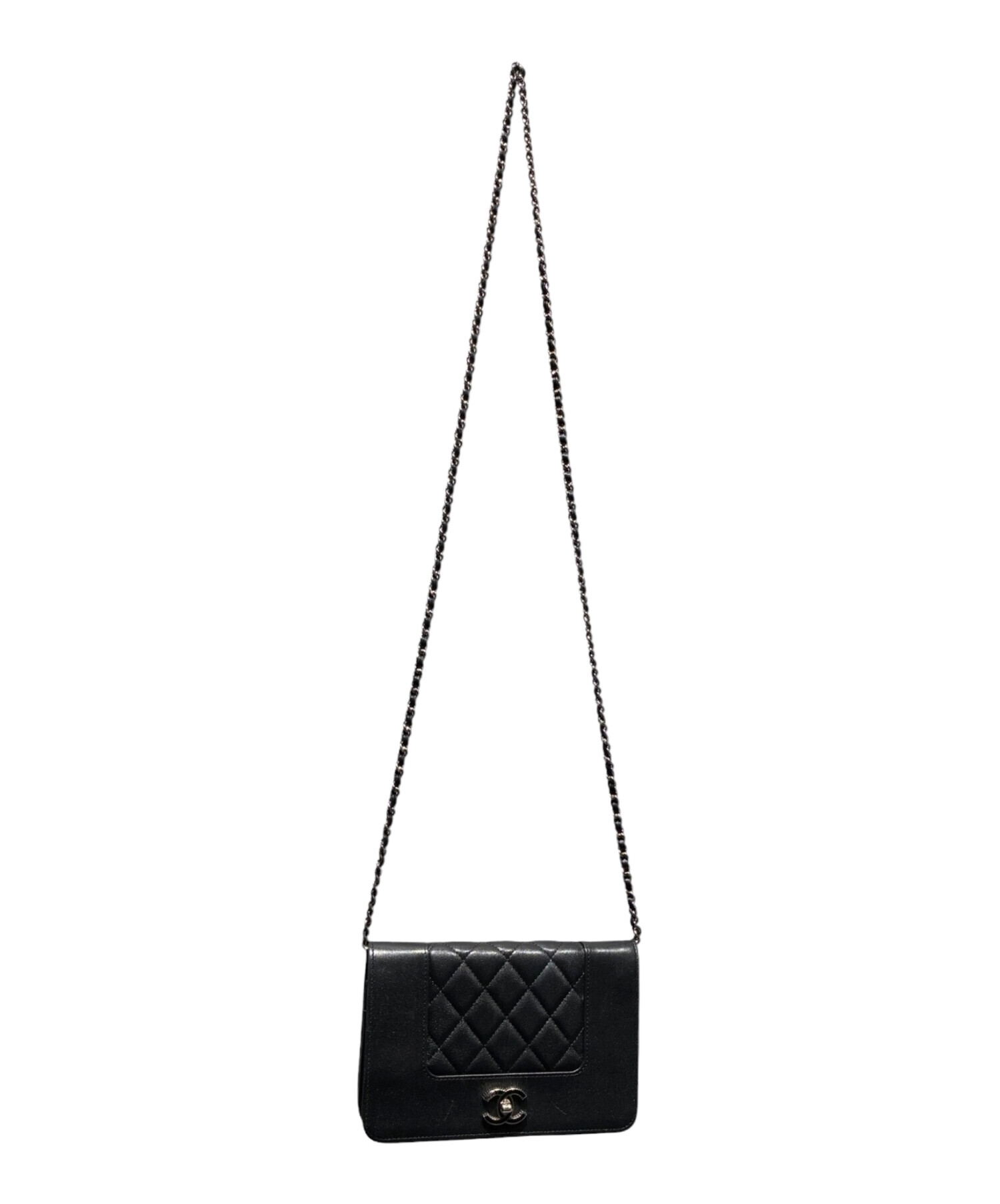 CHANEL シルバーウォレット ギャランティカード付 CHANEL - CHANEL シルバーウォレット ギャランティカード付の通販 by