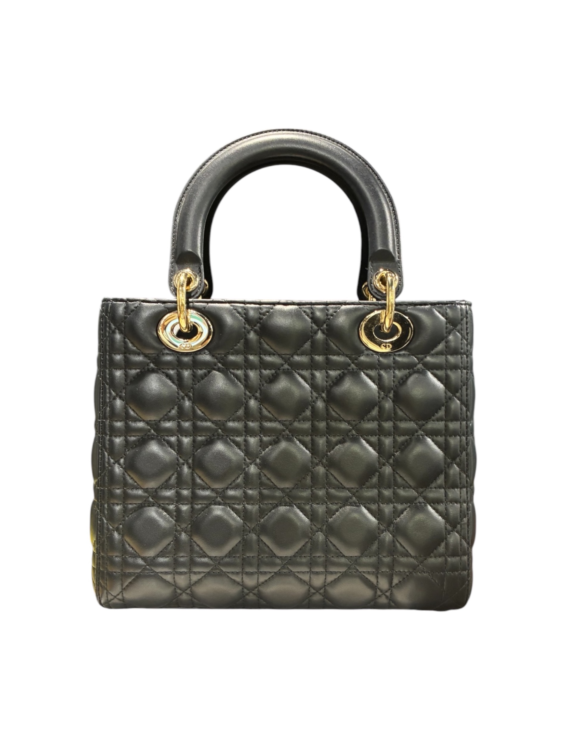 中古・古着通販】Dior (ディオール) ハンドバッグ/レディディオール 