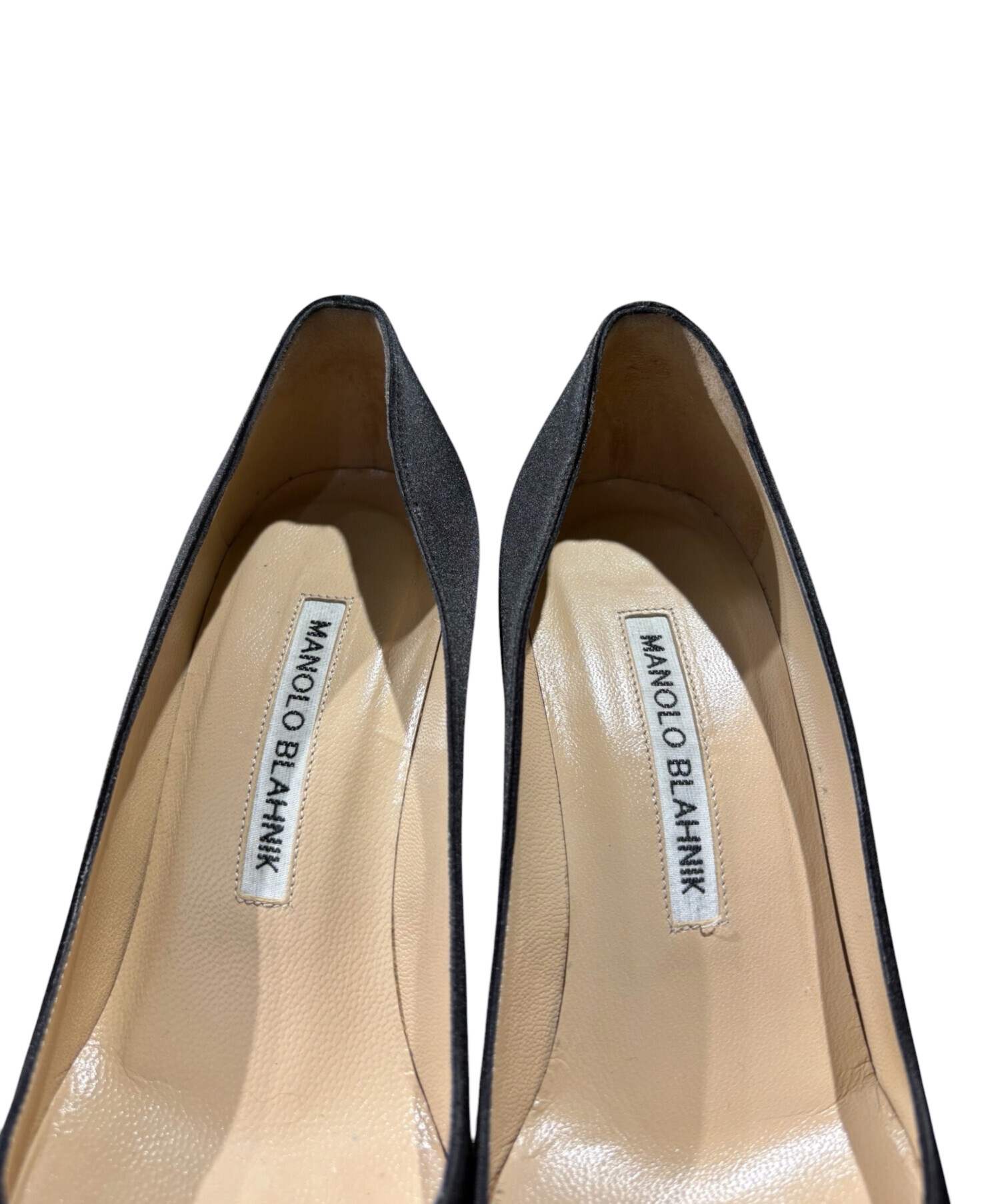 中古・古着通販】Manolo Blahnik (マノロブラニク) サテンビジュー