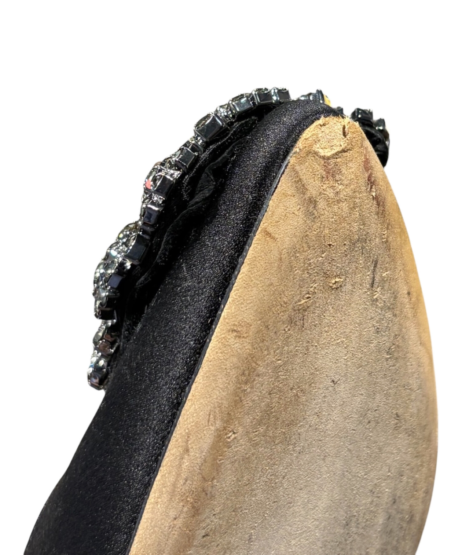 中古・古着通販】Manolo Blahnik (マノロブラニク) サテンビジュー