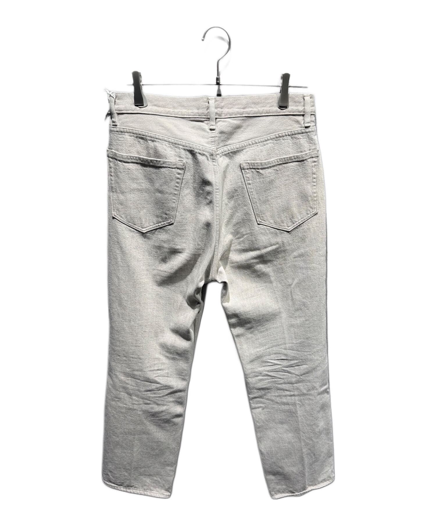 AURALEE BROWN DENIM SHORTS オーラリーデニムパンツ 中古・古着通販】AURALEE (オーラリー) AURALEE/FADED HARD TWIST