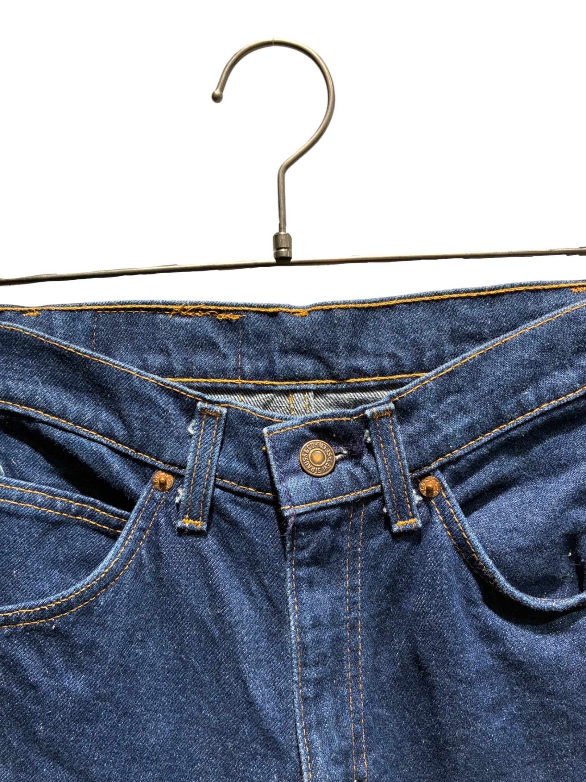 中古・古着通販】LEVI'S (リーバイス) デニムパンツ ネイビー サイズ