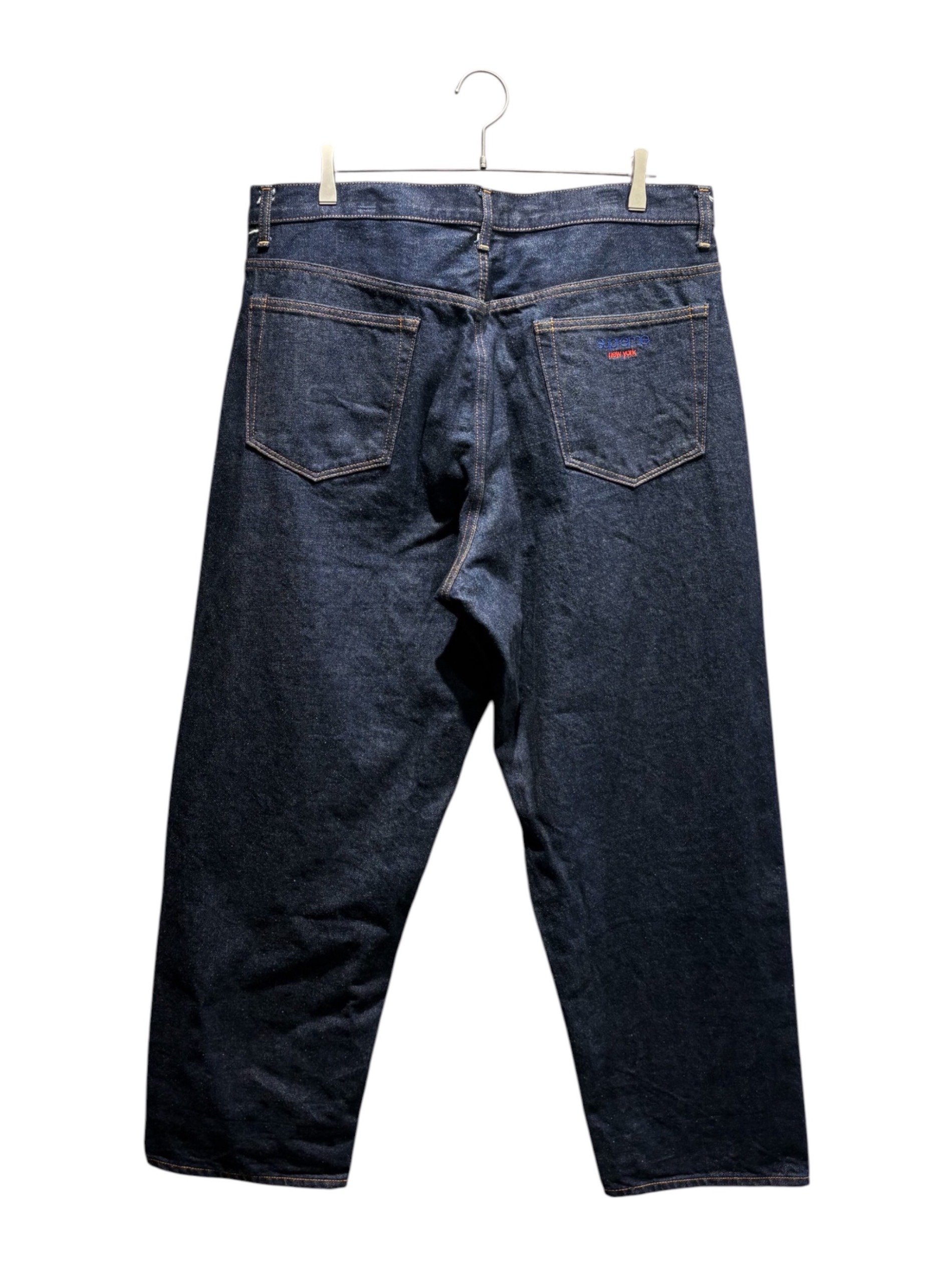 中古・古着通販】SUPREME (シュプリーム) バギージーンズ ネイビー
