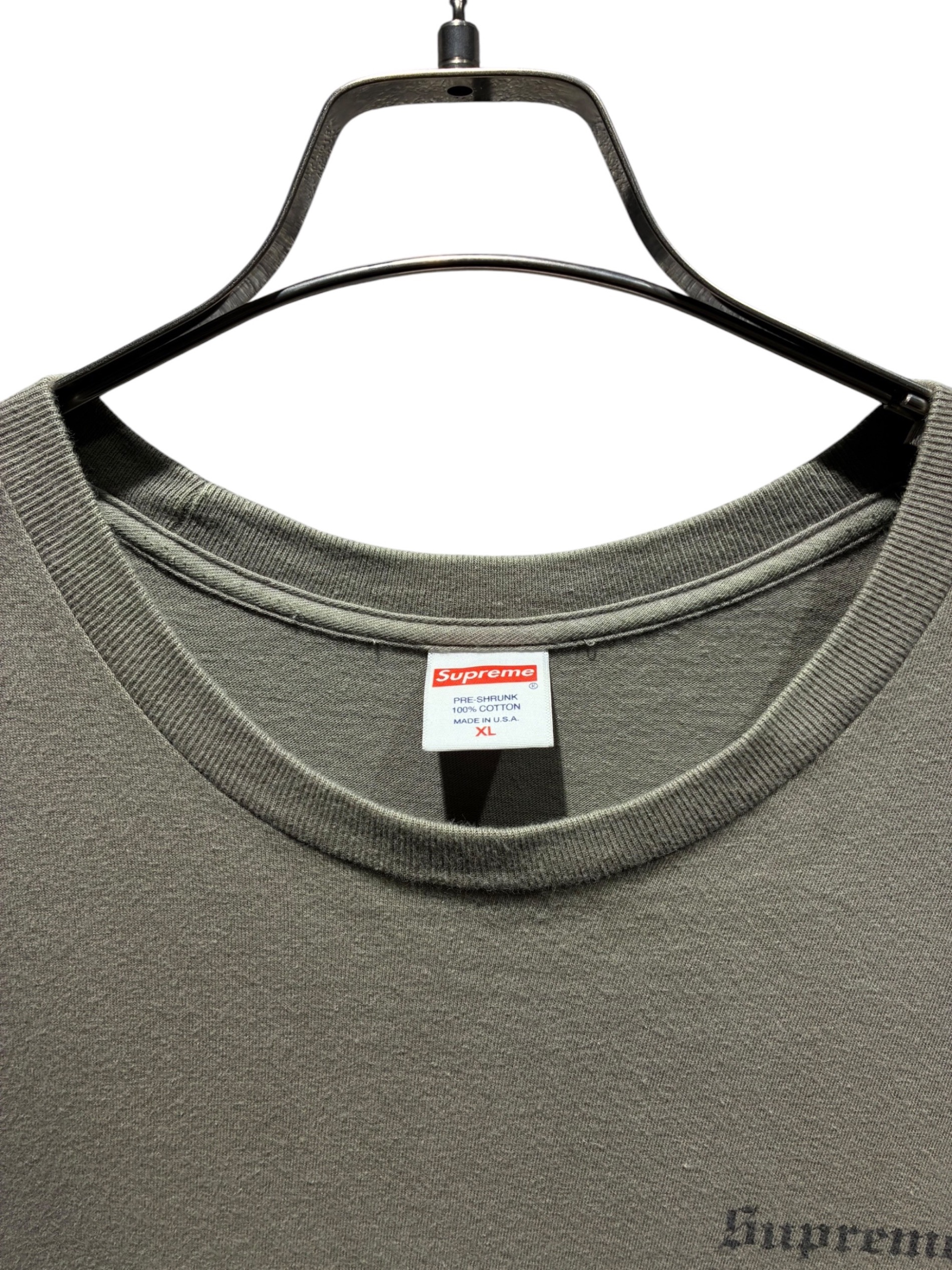 中古・古着通販】SUPREME (シュプリーム) Tシャツ カーキ サイズ:XL