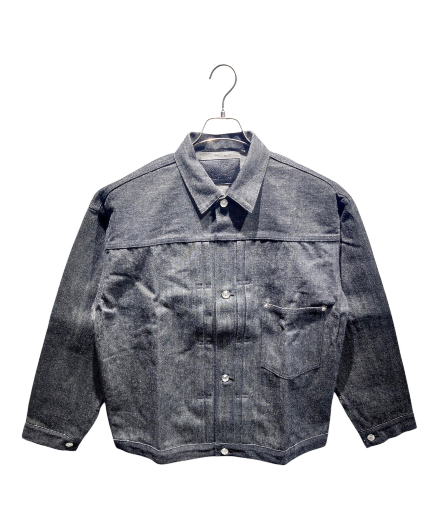 ジャケット・アウター Subculture S06XX BLACK DENIM JACKET 46 中古・古着通販】Subculture (サブカルチャー) S06XX BLACK DENIM