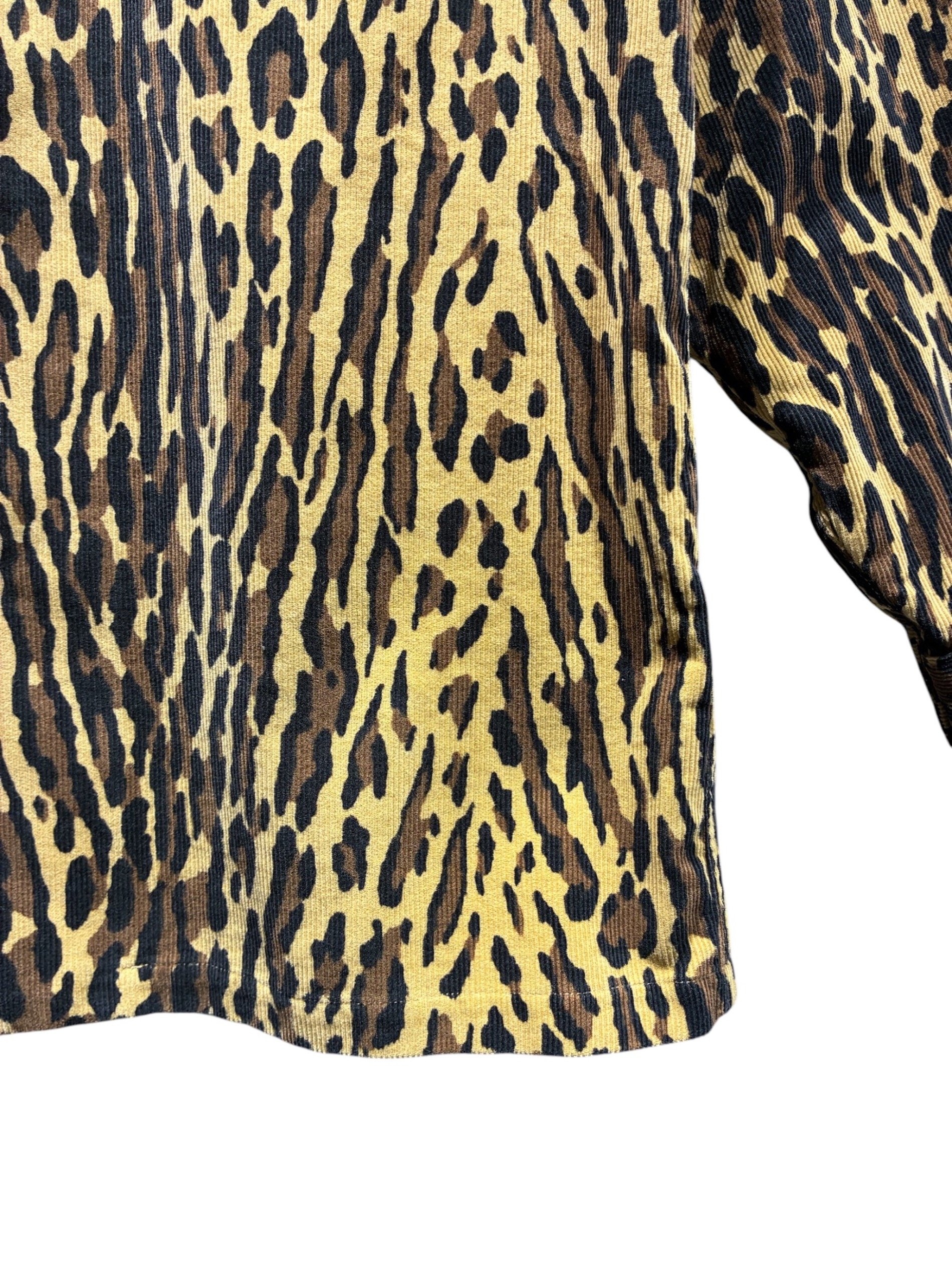 中古・古着通販】Subculture (サブカルチャー) LEOPARD CORDUROY SHIRT