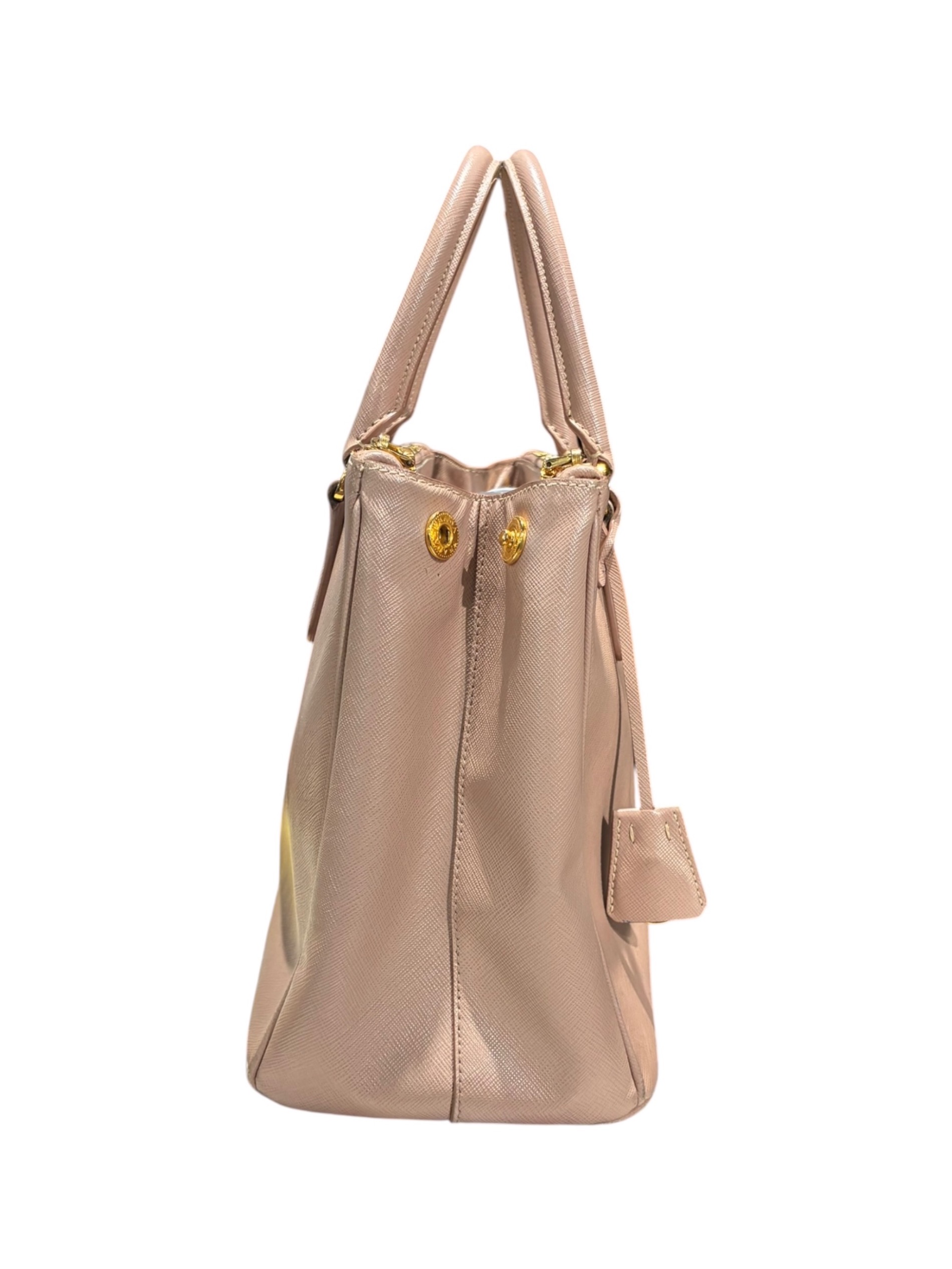 中古・古着通販】PRADA (プラダ) ガレリア/サフィアーノ/BN1801 ピンク