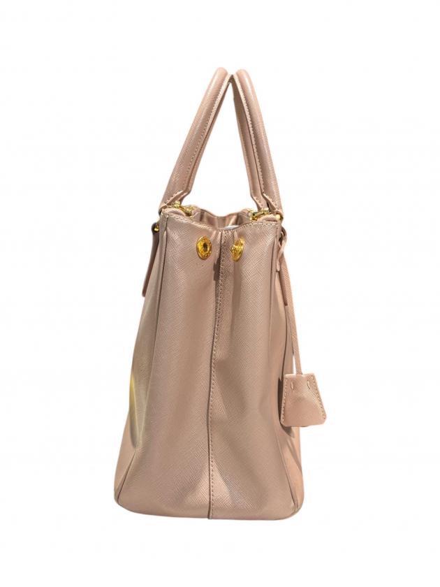 中古・古着通販】PRADA (プラダ) ガレリア/サフィアーノ/BN1801 ピンク