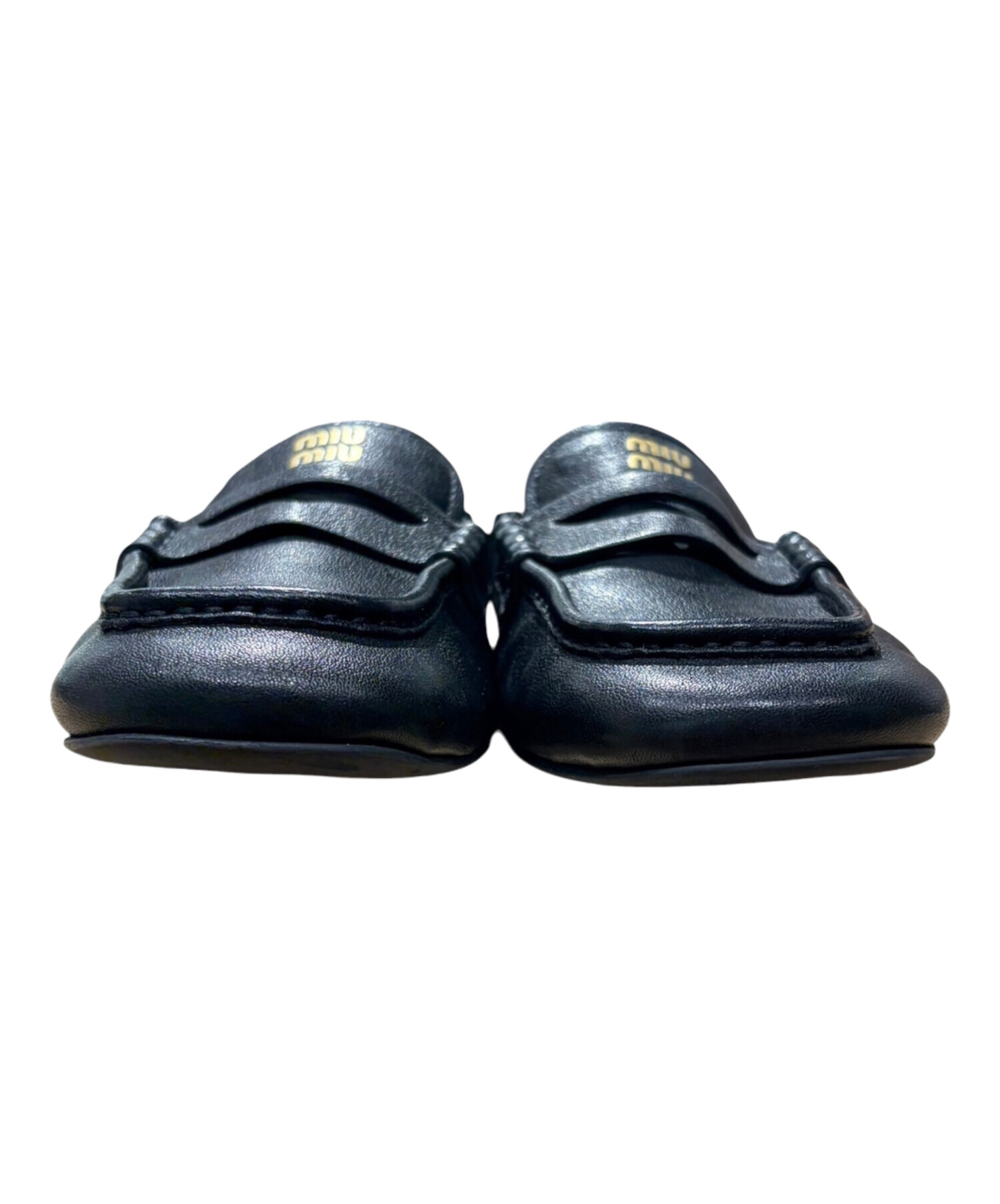 中古・古着通販】MIU MIU (ミュウミュウ) ルーシュ ナッパレザー