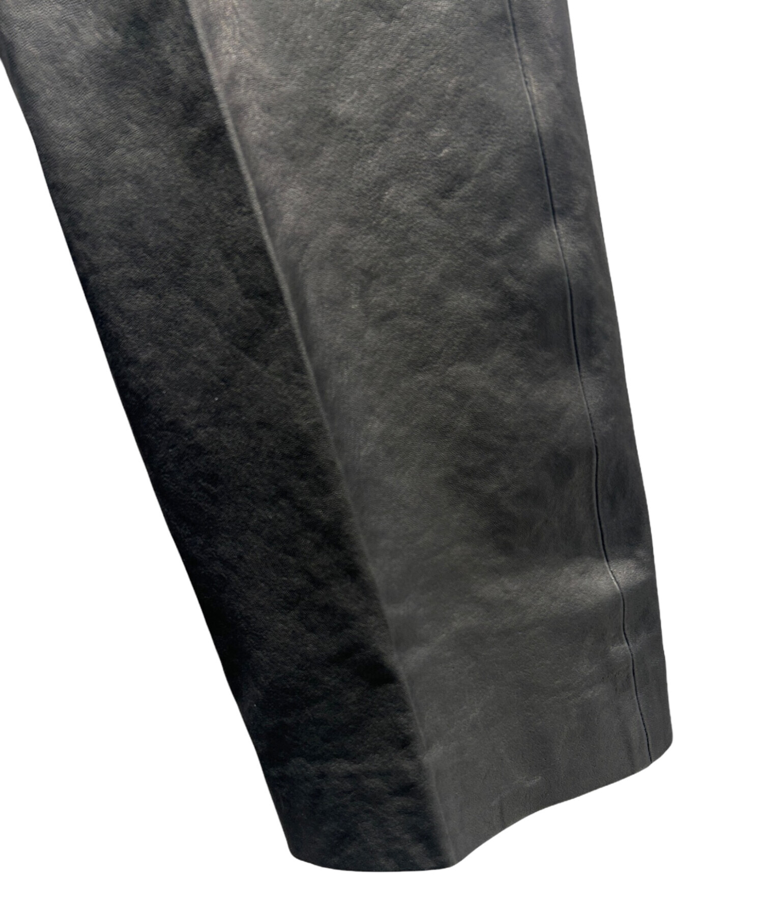 中古・古着通販】AURALEE (オーラリー) TEXTURED LAMB LEATHER PANTS