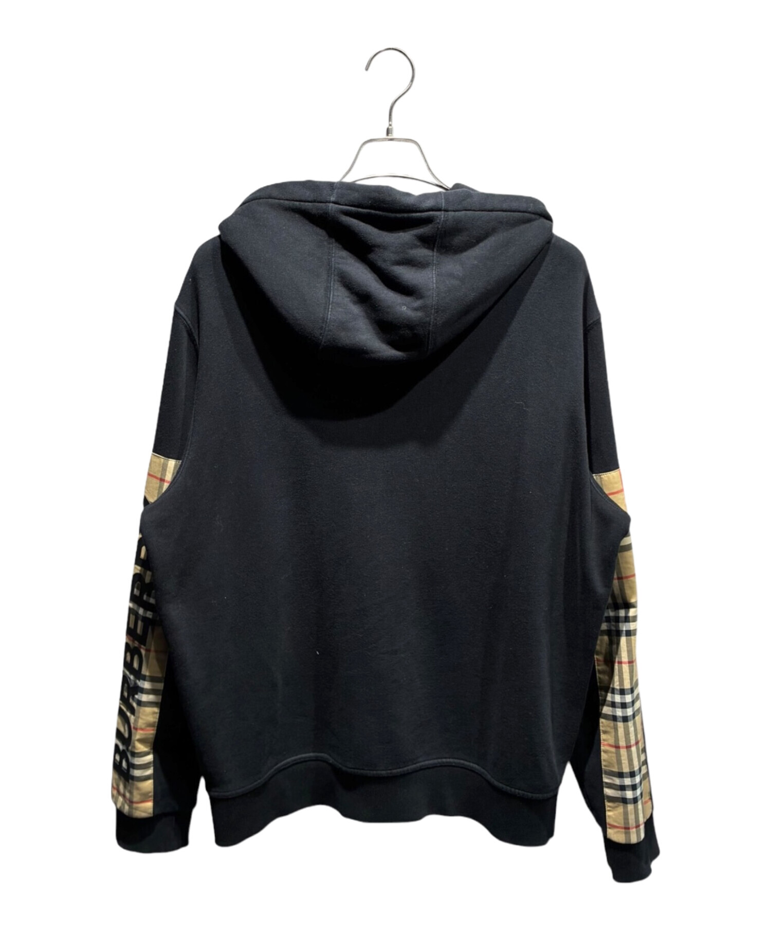 中古・古着通販】BURBERRY (バーバリー) ノバチェックスリーブジップ