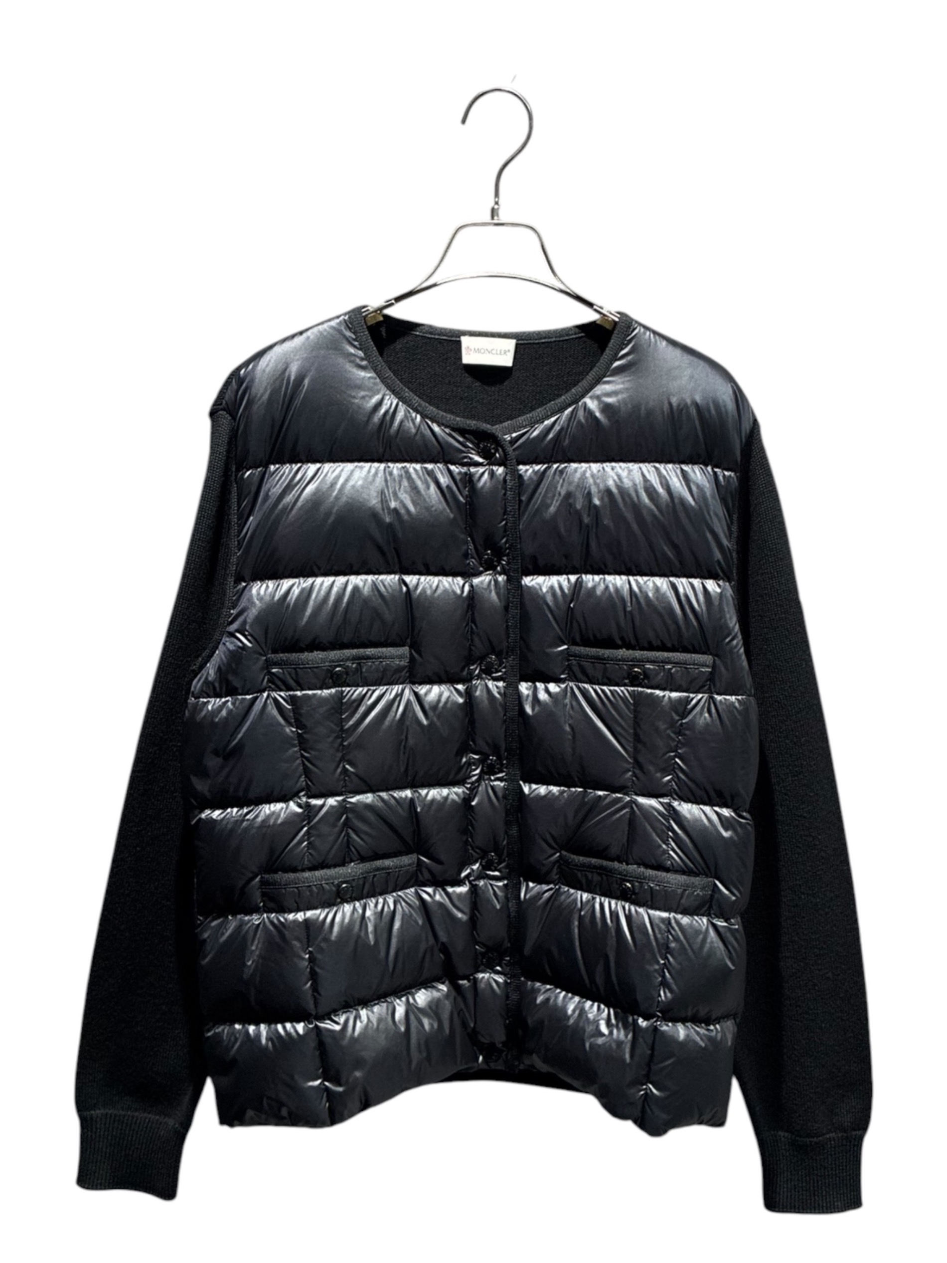 中古・古着通販】MONCLER (モンクレール) CARDIGAN/ダウンカーディガン 