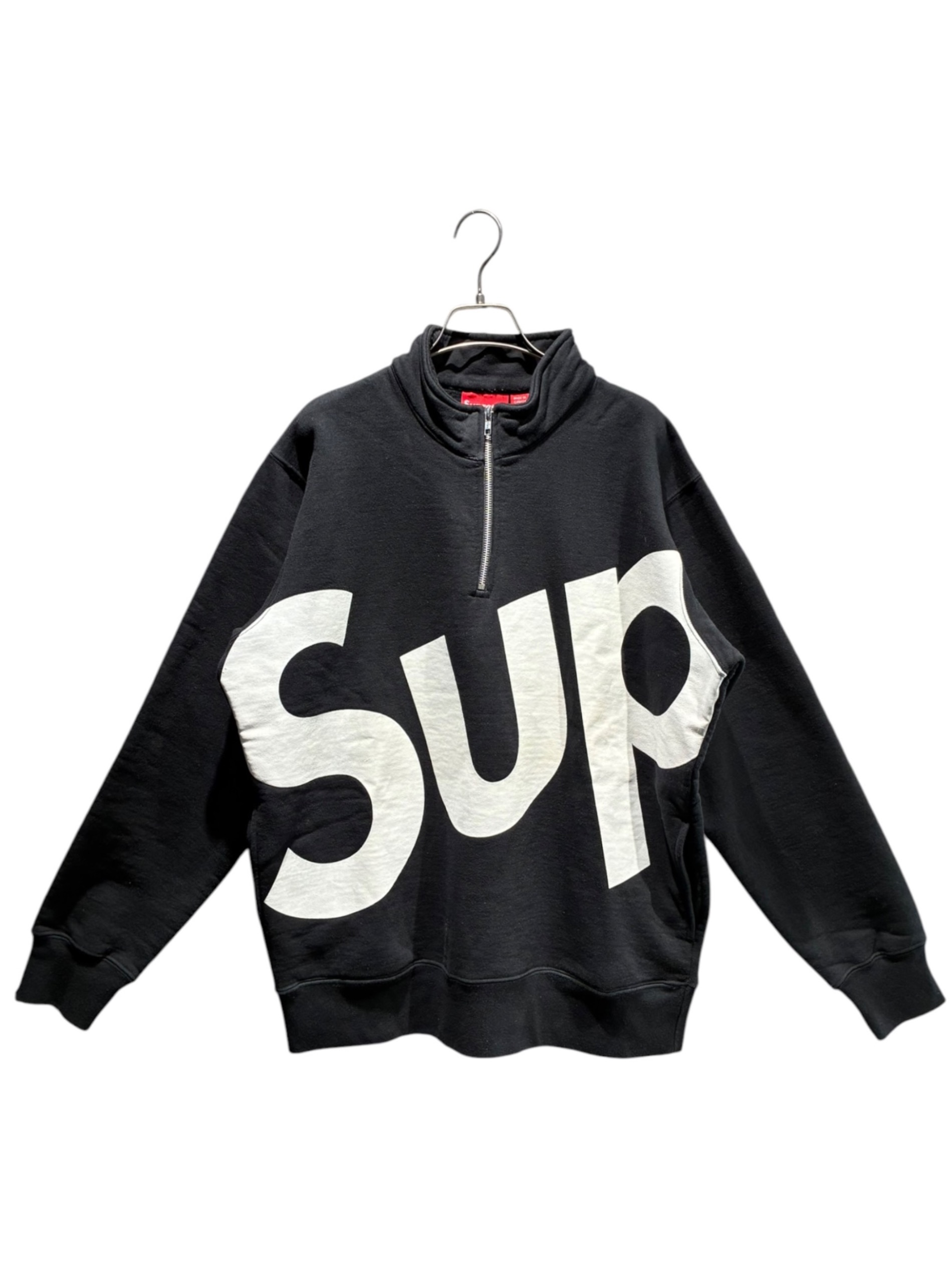 中古・古着通販】SUPREME (シュプリーム) Half Zip Pullover ブラック