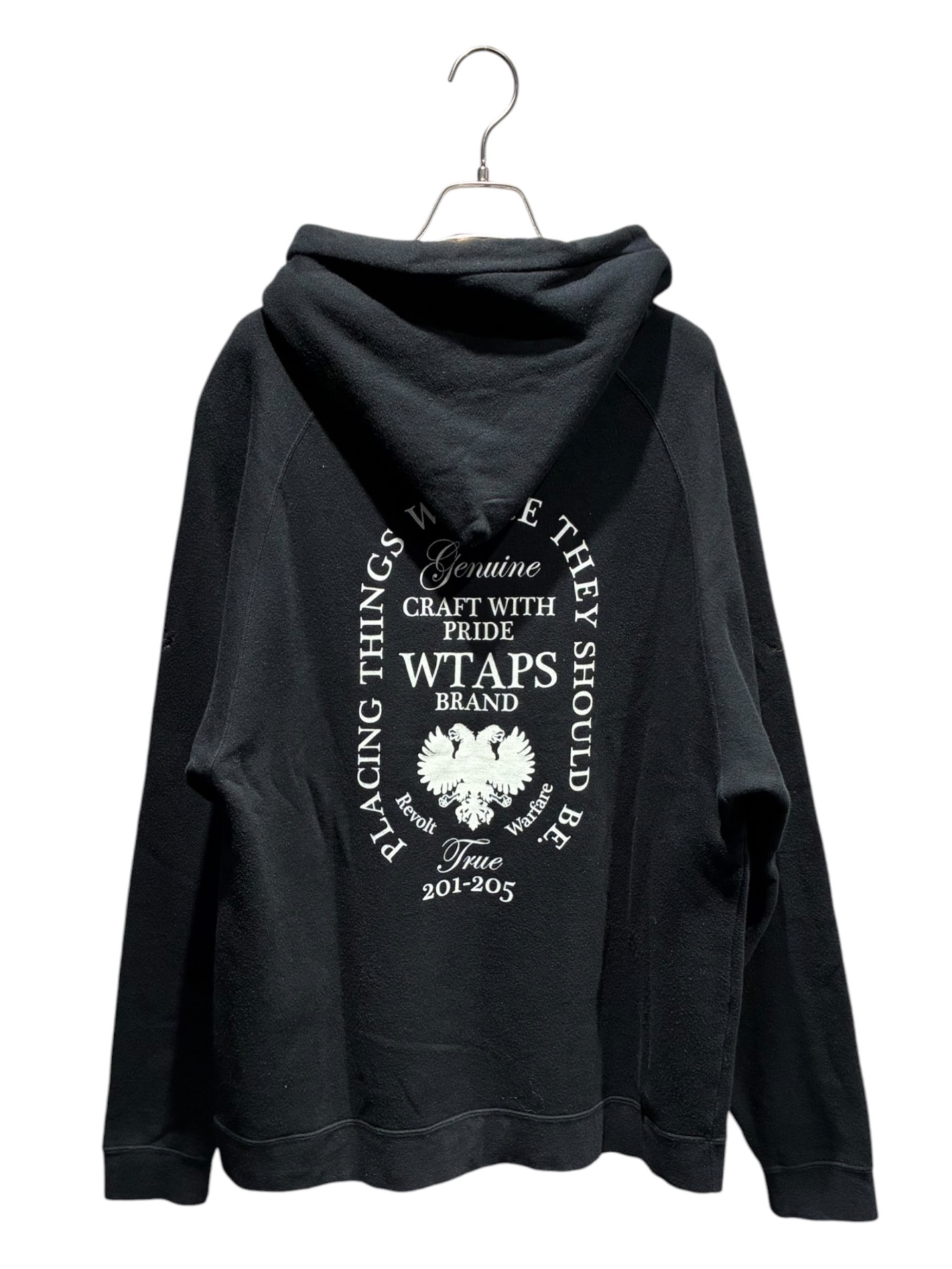中古・古着通販】WTAPS (ダブルタップス) ロゴプリントパーカー