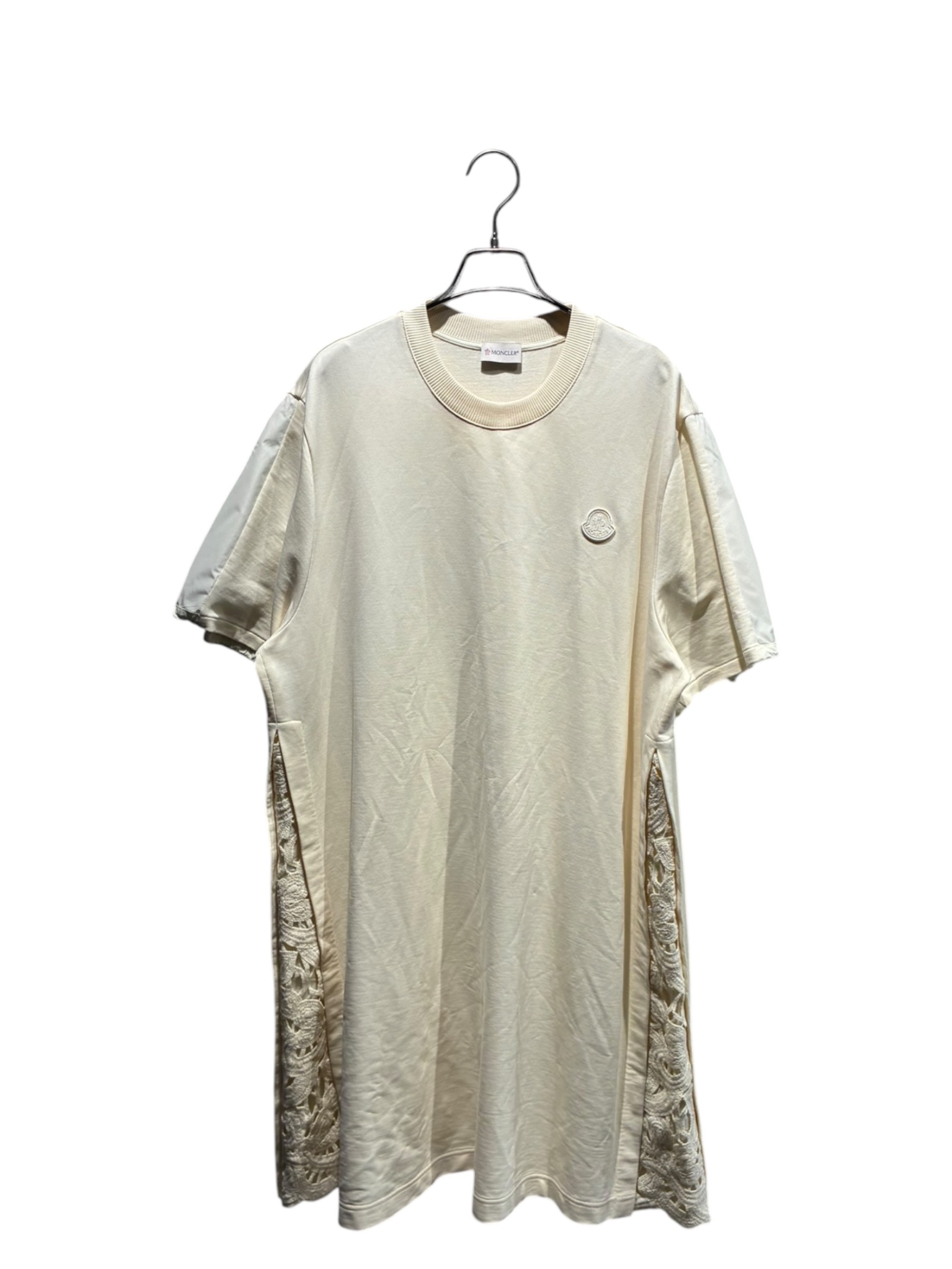 MONCLER 半袖ワンピース 中古・古着通販】MONCLER (モンクレール) 半袖ワンピース ベージュ