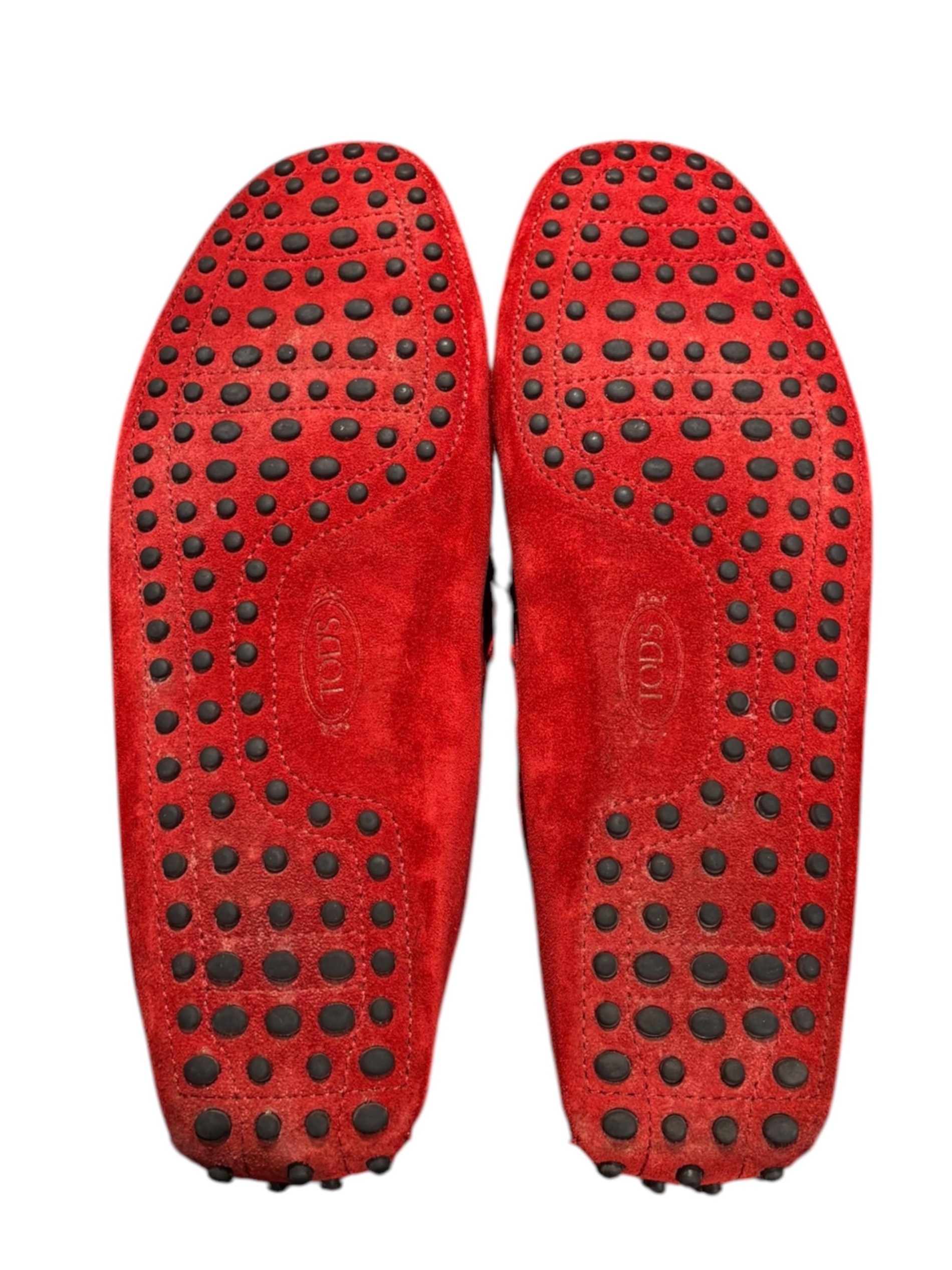 中古・古着通販】TOD'S (トッズ) ドライビングシューズ レッド サイズ
