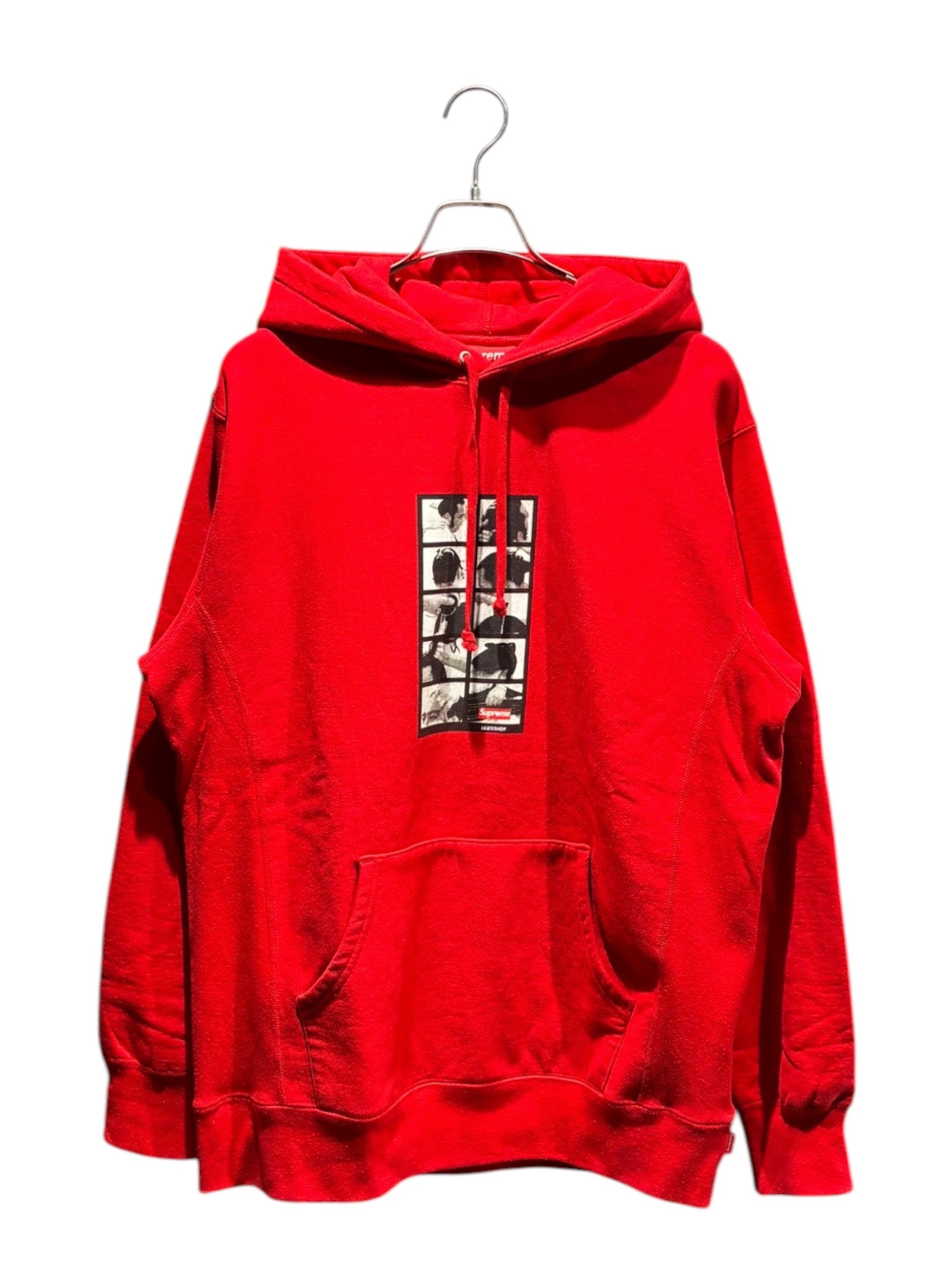 S*p様 Supreme レッド フード付きパーカー 中古・古着通販】SUPREME (シュプリーム) 16FW Sumo Hooded Sweatshirt