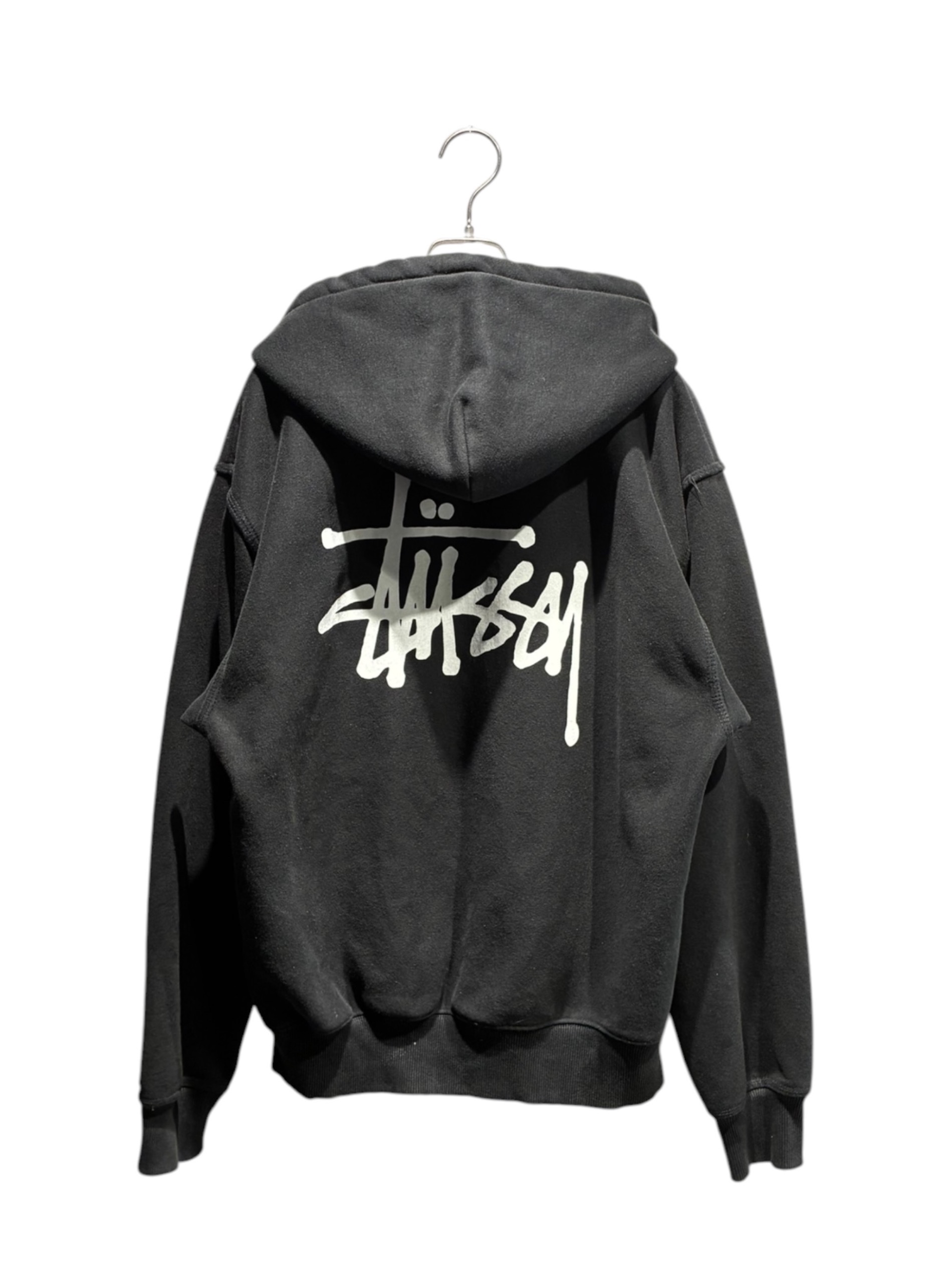 中古・古着通販】stussy (ステューシー) Basic Zip Hoodジップパーカー