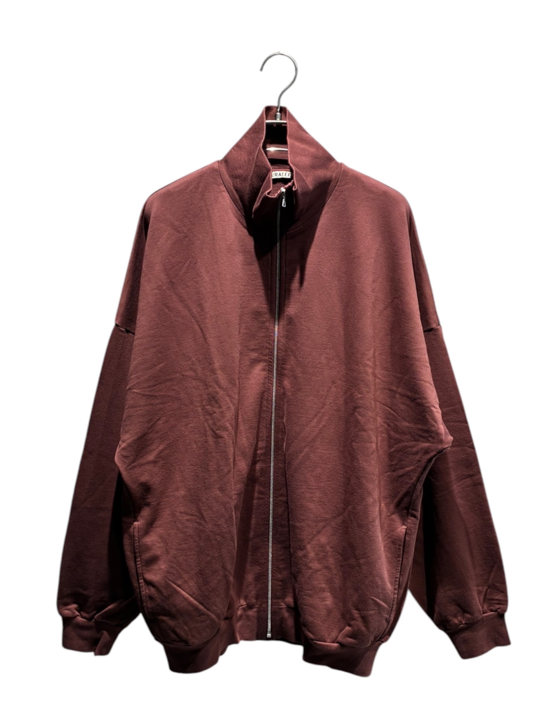 AURALEE ブルゾン 中古・古着通販】AURALEE (オーラリー) SUPER HIGH GAUGE SWEAT ZIP