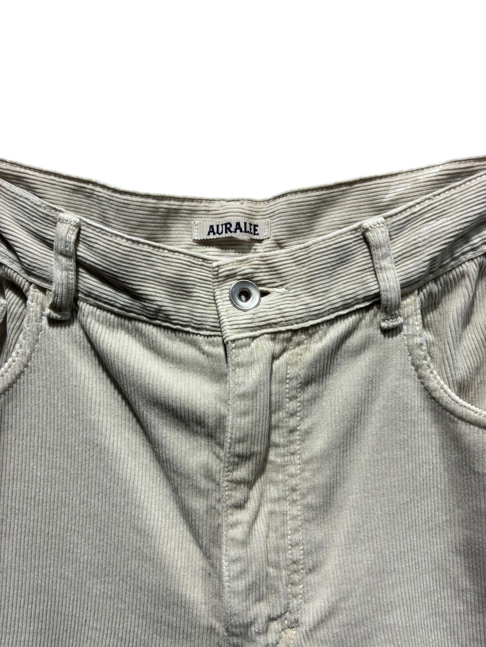 中古・古着通販】AURALEE (オーラリー) GARMENT-DYED FINX CORDUROY 5P