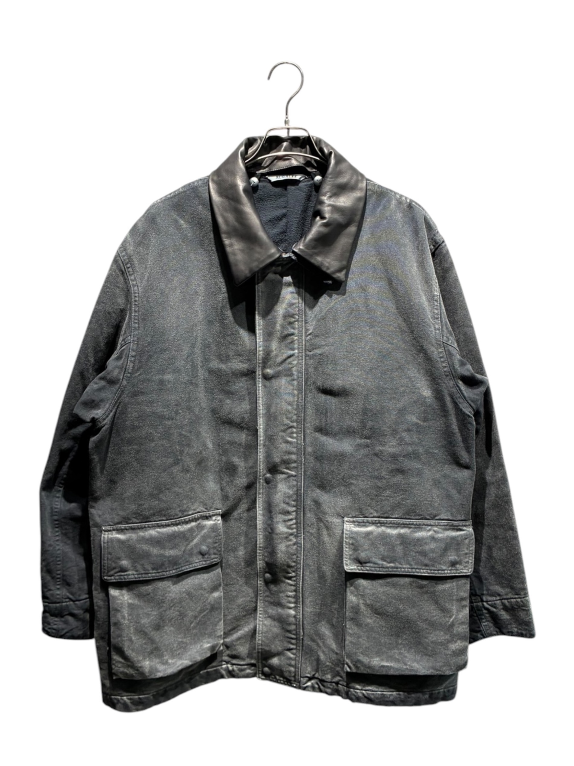 本日限定値下げ！！　AURALEE オーラリー　オーガニックコットンブルゾン 中古・古着通販】AURALEE (オーラリー) PRODUCT DYED ORGANIC COTTON