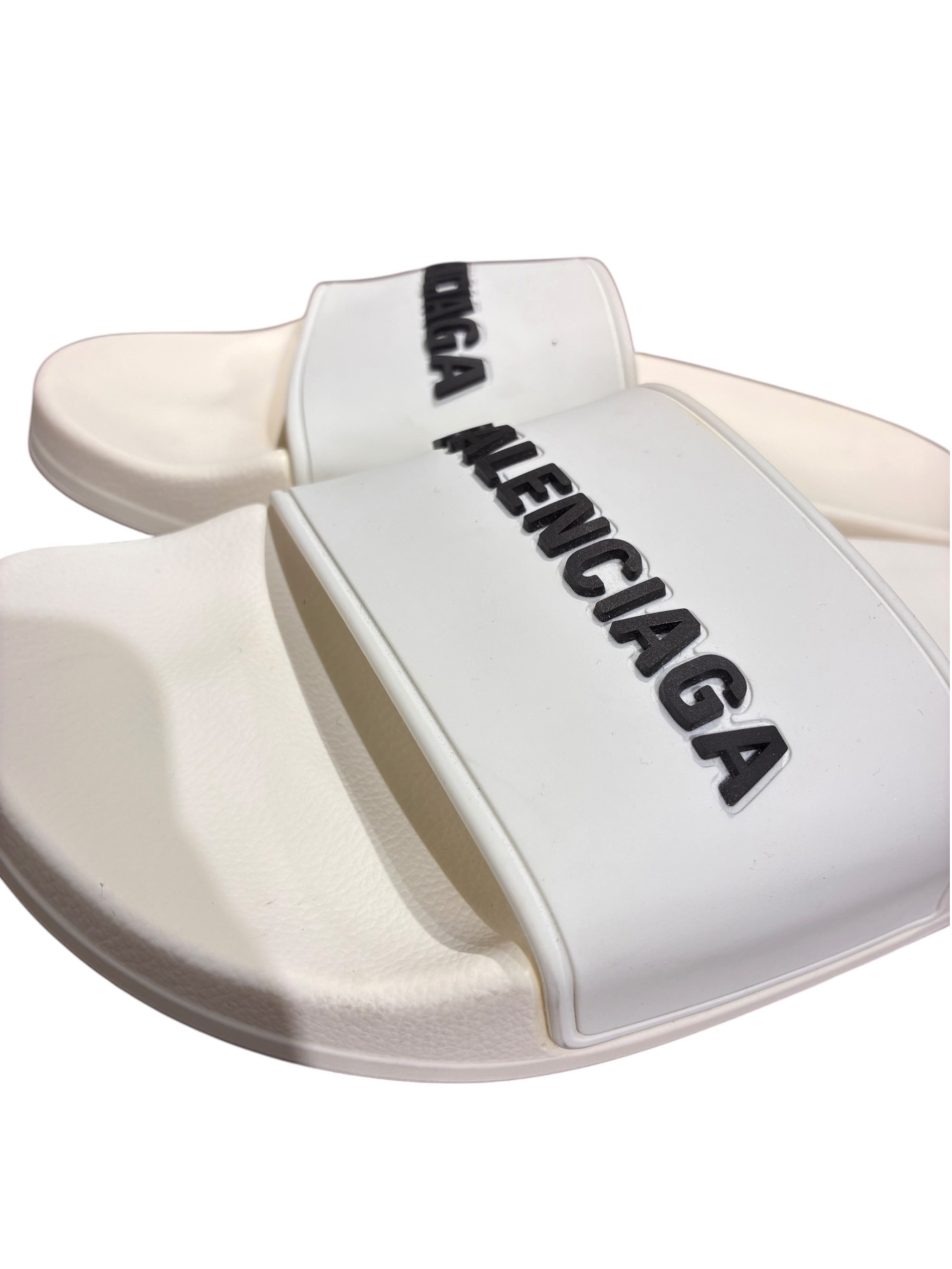 中古・古着通販】BALENCIAGA (バレンシアガ) ロゴシャワーサンダル