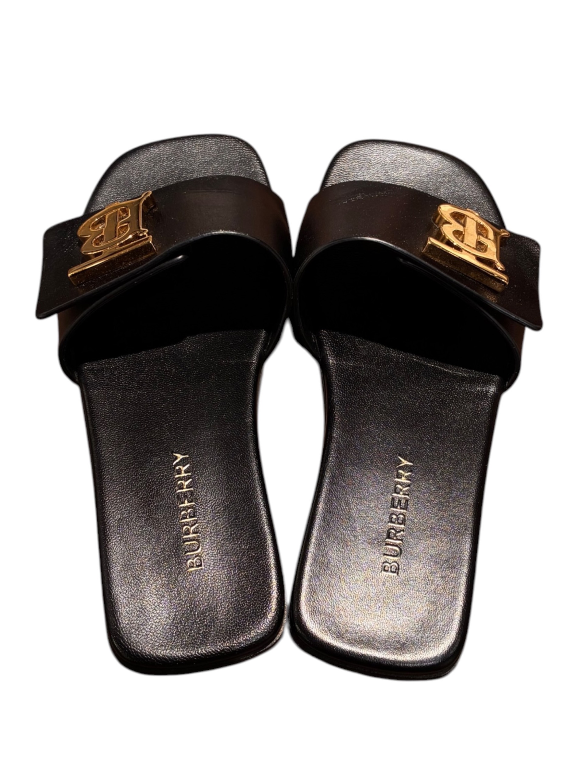 中古・古着通販】BURBERRY (バーバリー) TB SLOANEスライドサンダル