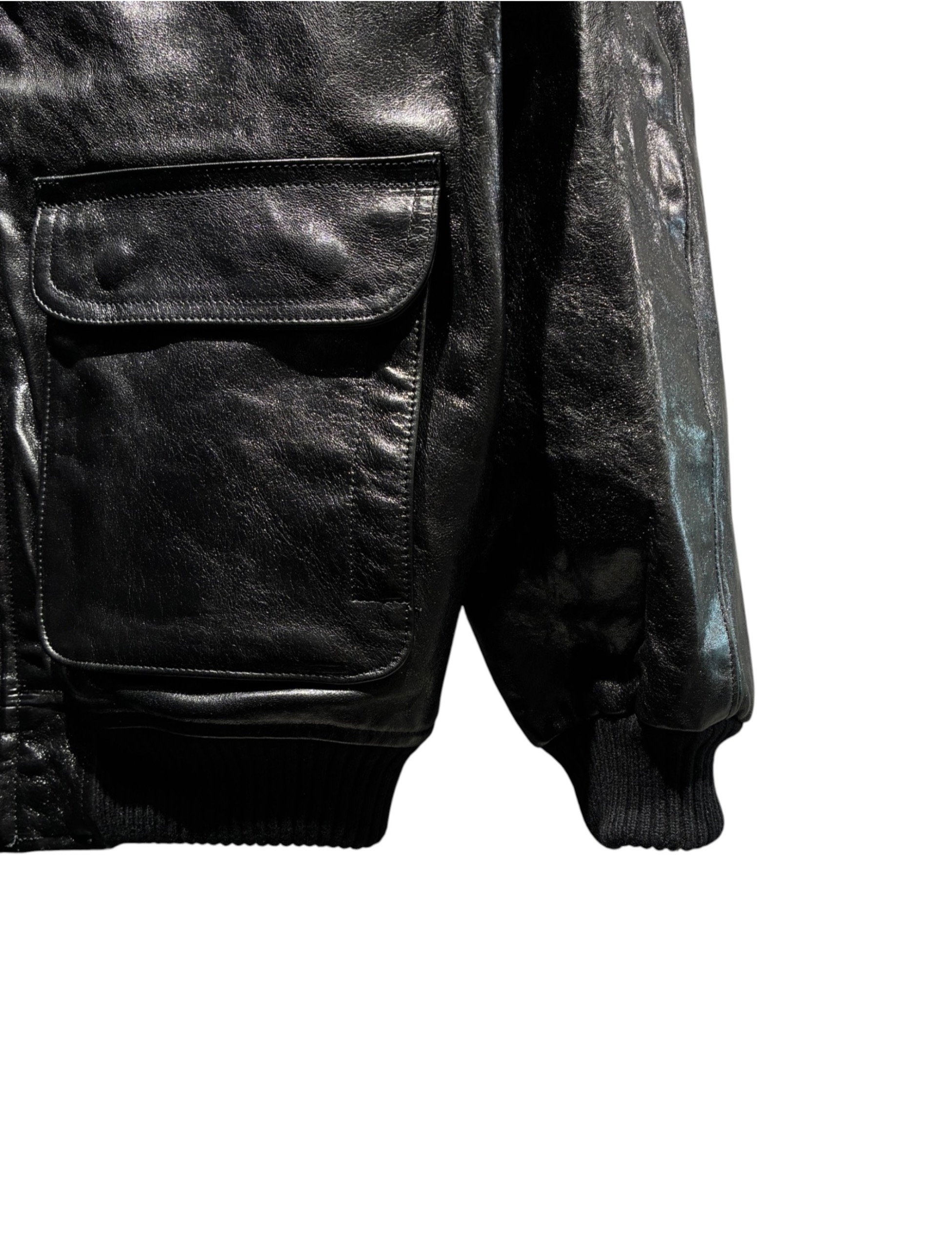 中古・古着通販】AURALEE (オーラリー) LAMB LEATHER ZIP BLOUSON