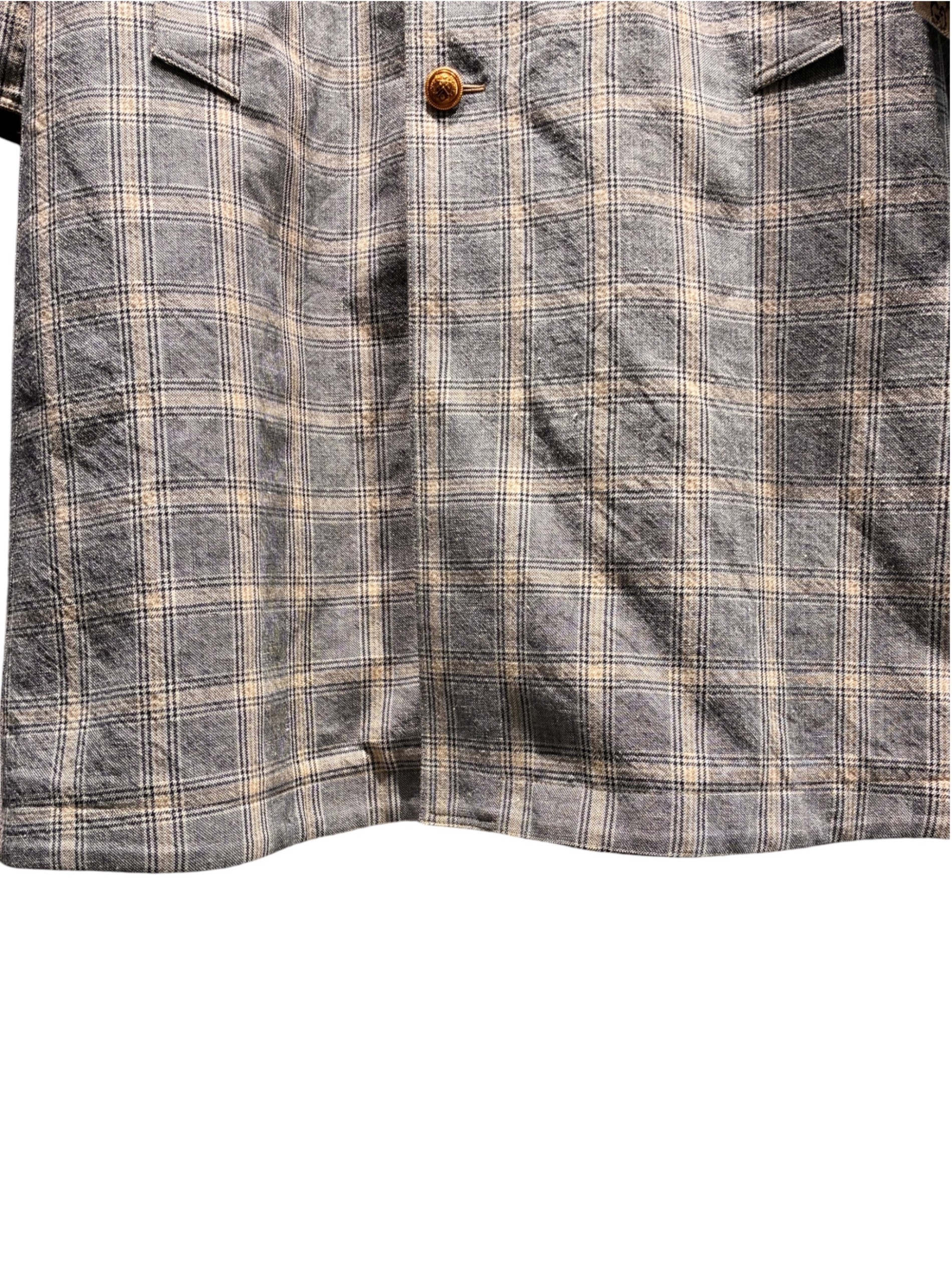 中古・古着通販】GUCCI (グッチ) GGリバーシブルコート ベージュ