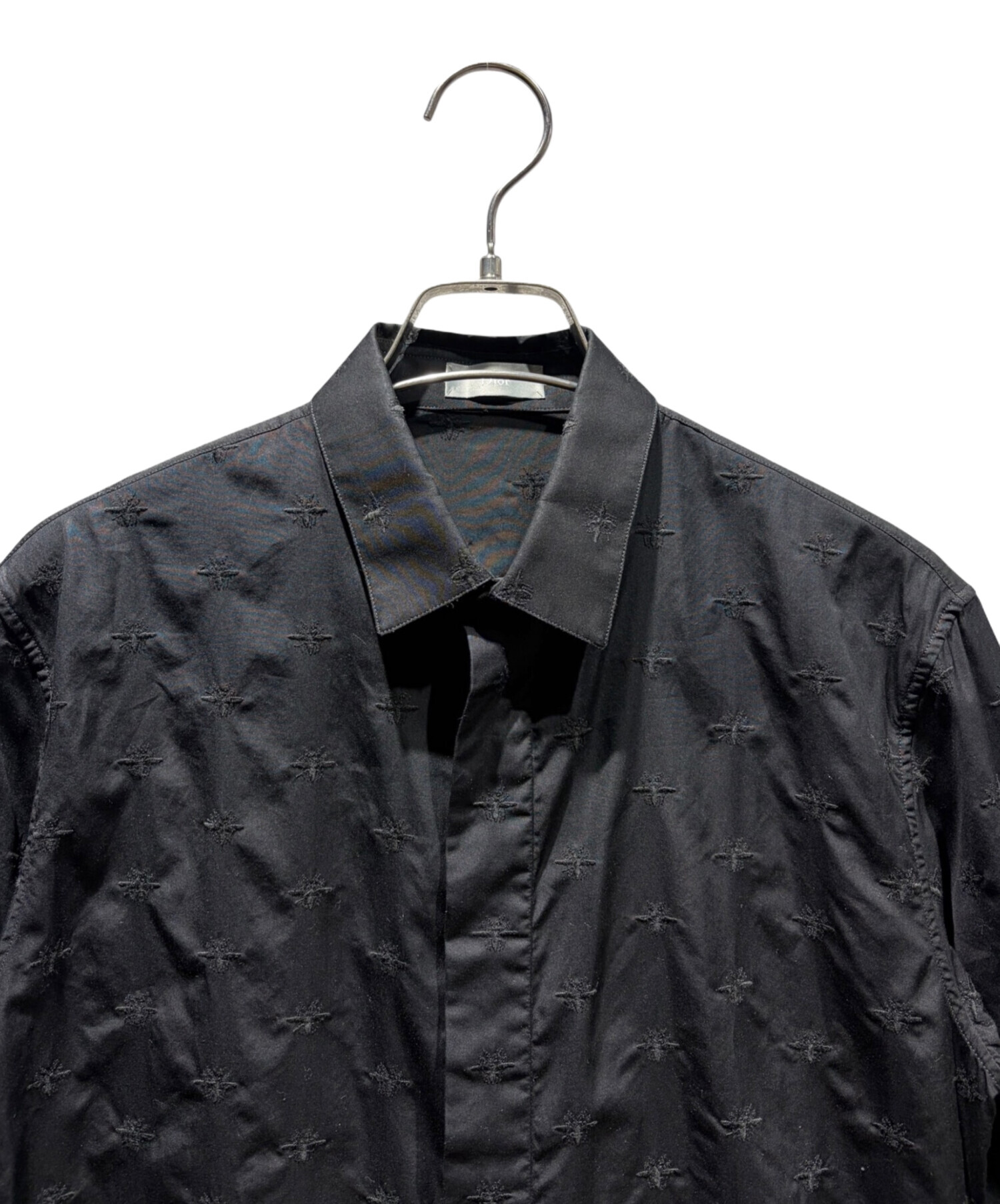 中古・古着通販】DIOR HOMME (ディオール オム) BEE刺繍総柄長袖シャツ