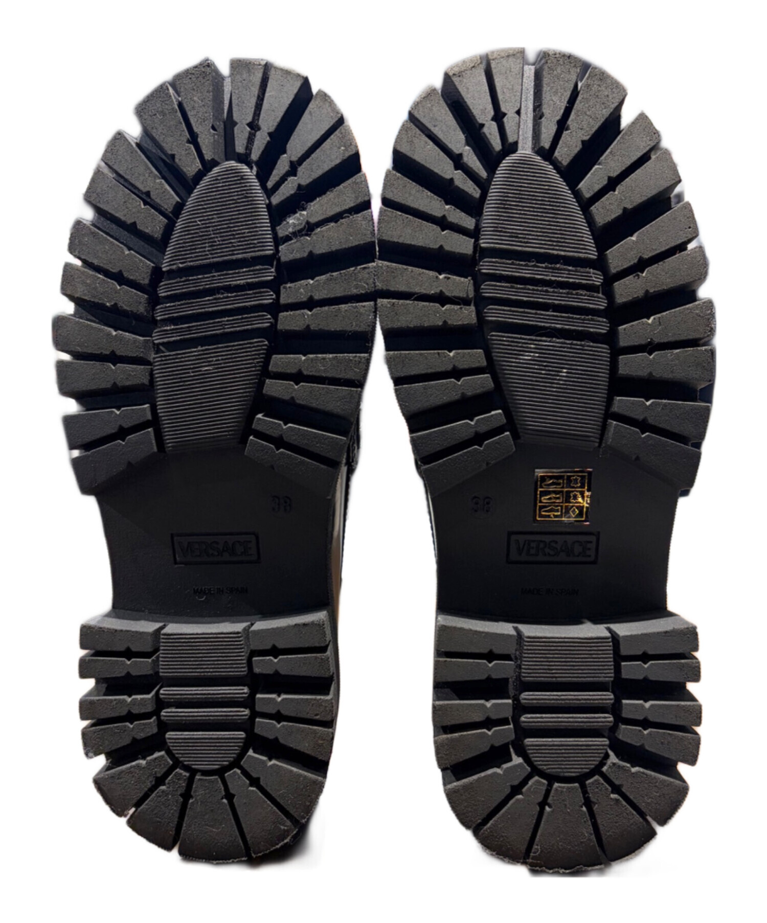 中古・古着通販】VERSACE (ヴェルサーチ) メデューサ 厚底レザー