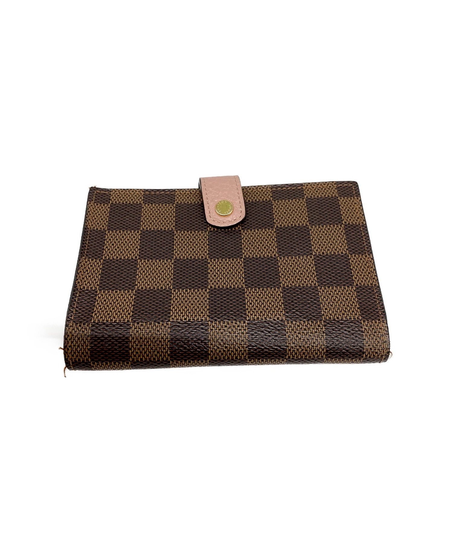 中古・古着通販】LOUIS VUITTON (ルイ ヴィトン) 2つ折り財布 ブラウン 