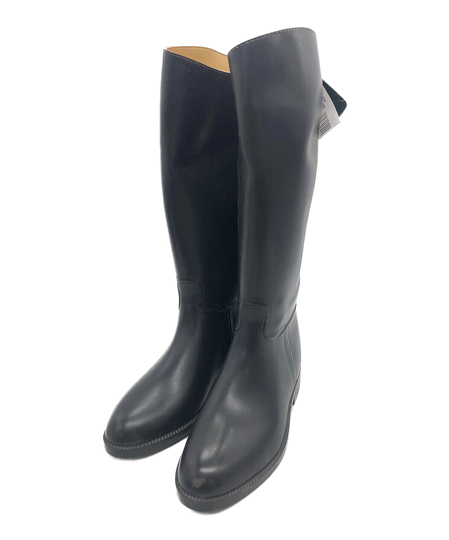 中古・古着通販】AIGLE (エーグル) ロングブーツ ブラック サイズ:23cm 