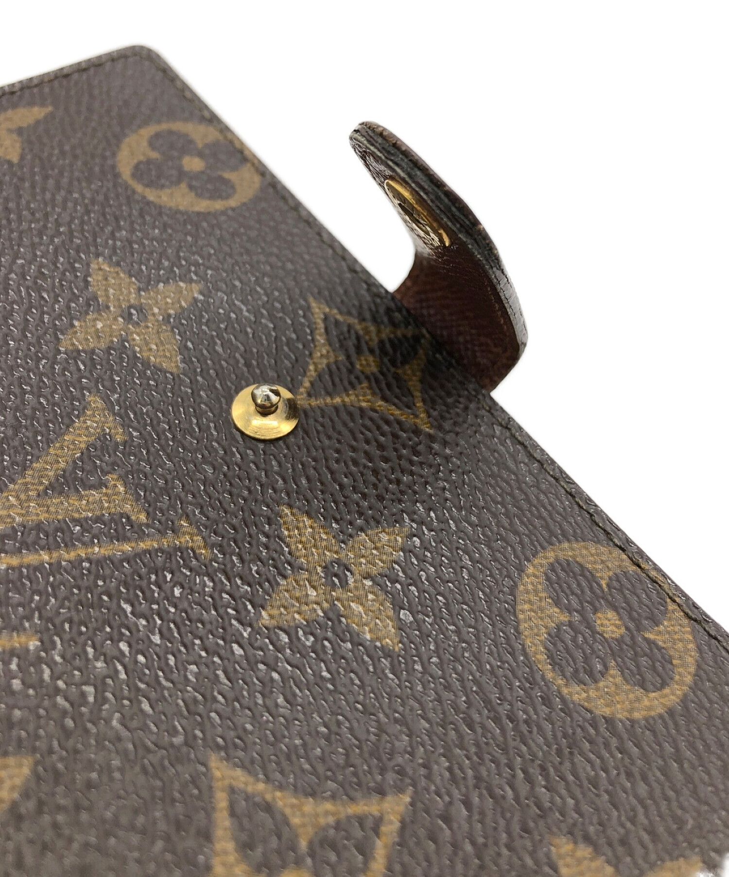 101359318 ルイ・ヴィトン LOUIS VUITTON モノグラム ポルトフォイユ・エミリー 二つ折り長財布 M60136 ルージュ イニシャル Bandoulière Monogram Canvas - Wallets and Small Leather Goods