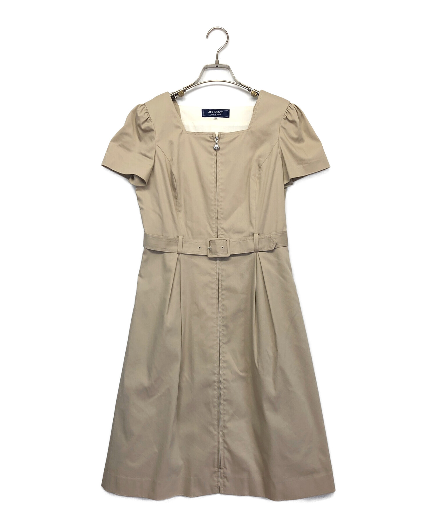 M'S GRACY エムズグレイシー ワンピース ベージュ