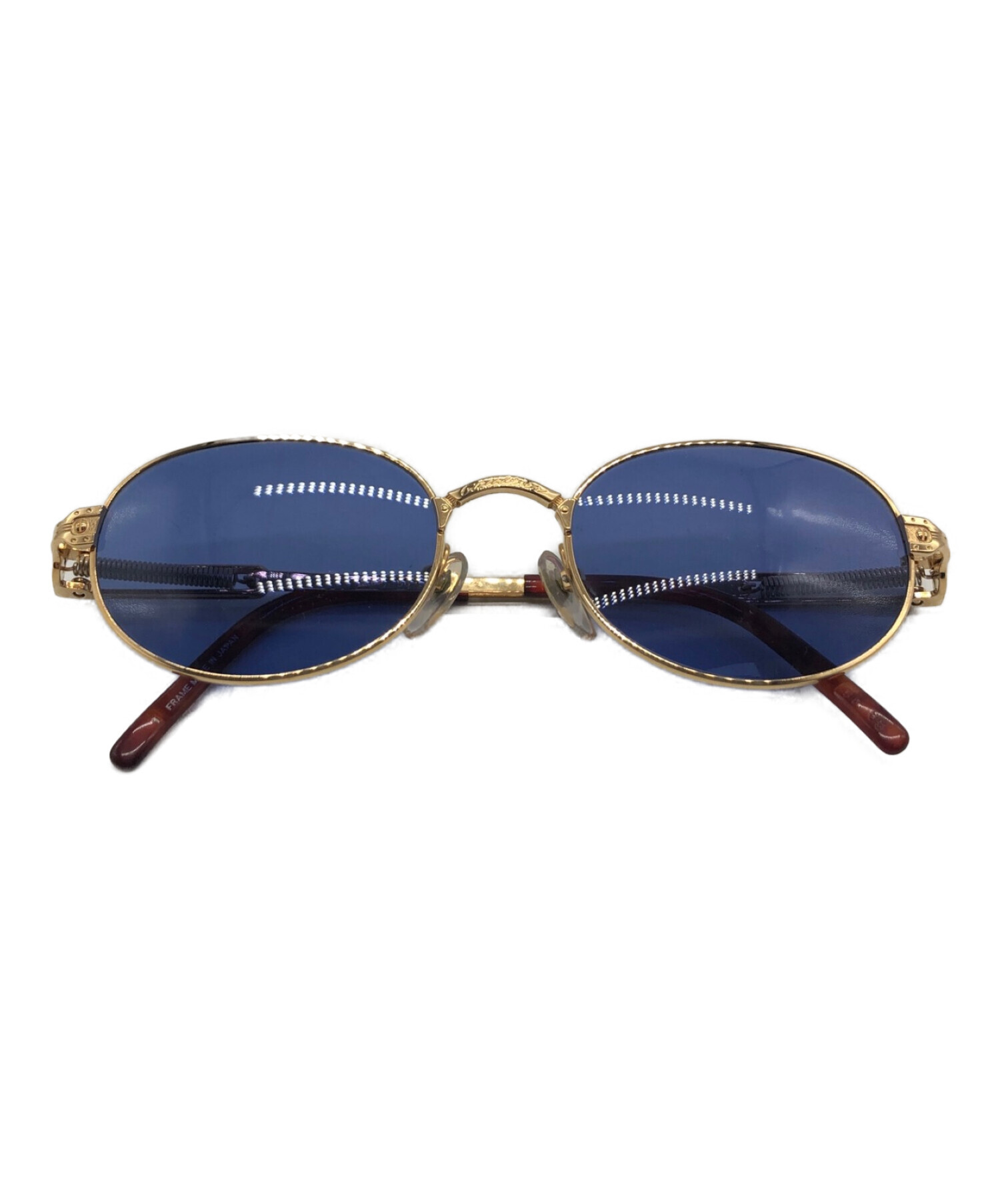 Jean Paul Gaultier 58-0012 サングラス ブルー - ファッション小物