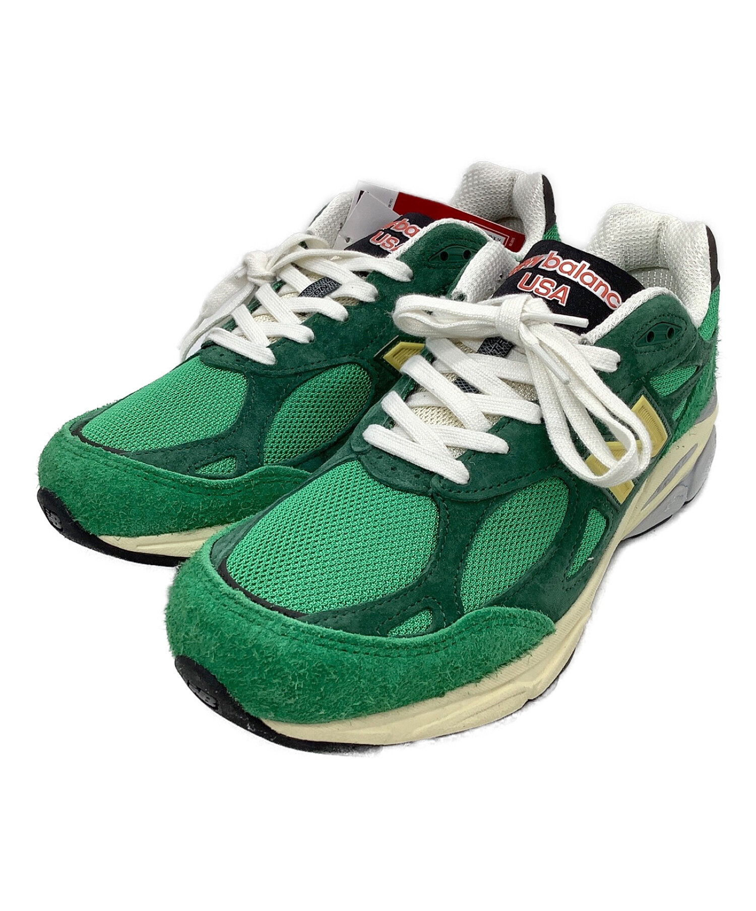 中古・古着通販】NEW BALANCE (ニューバランス) スニーカー グリーン  