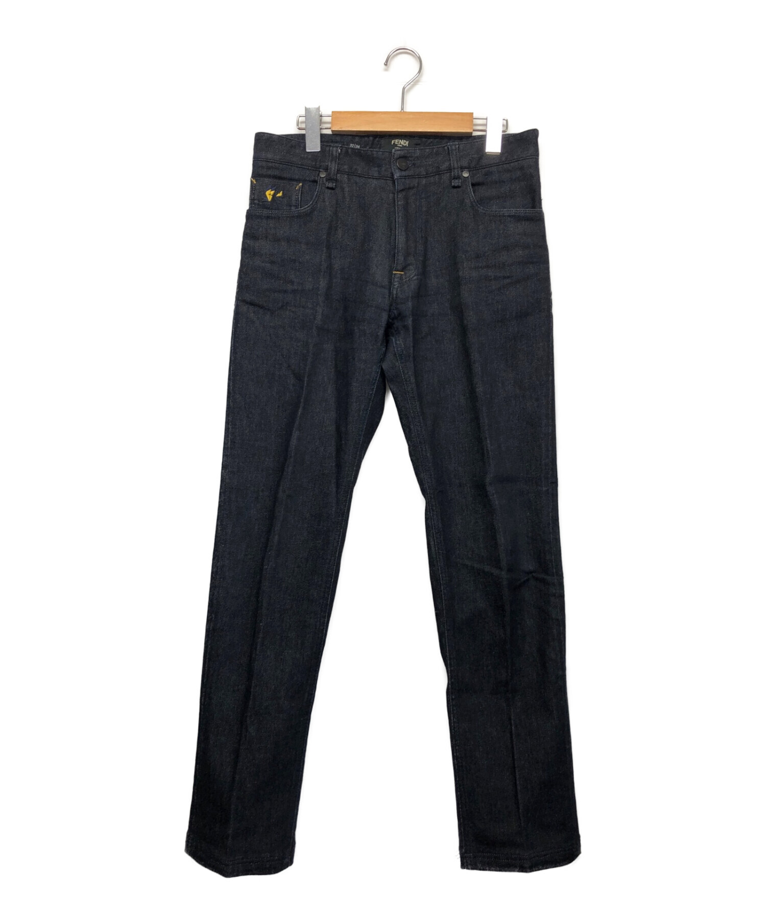 中古・古着通販】FENDI (フェンディ) デニムパンツ インディゴ サイズ 