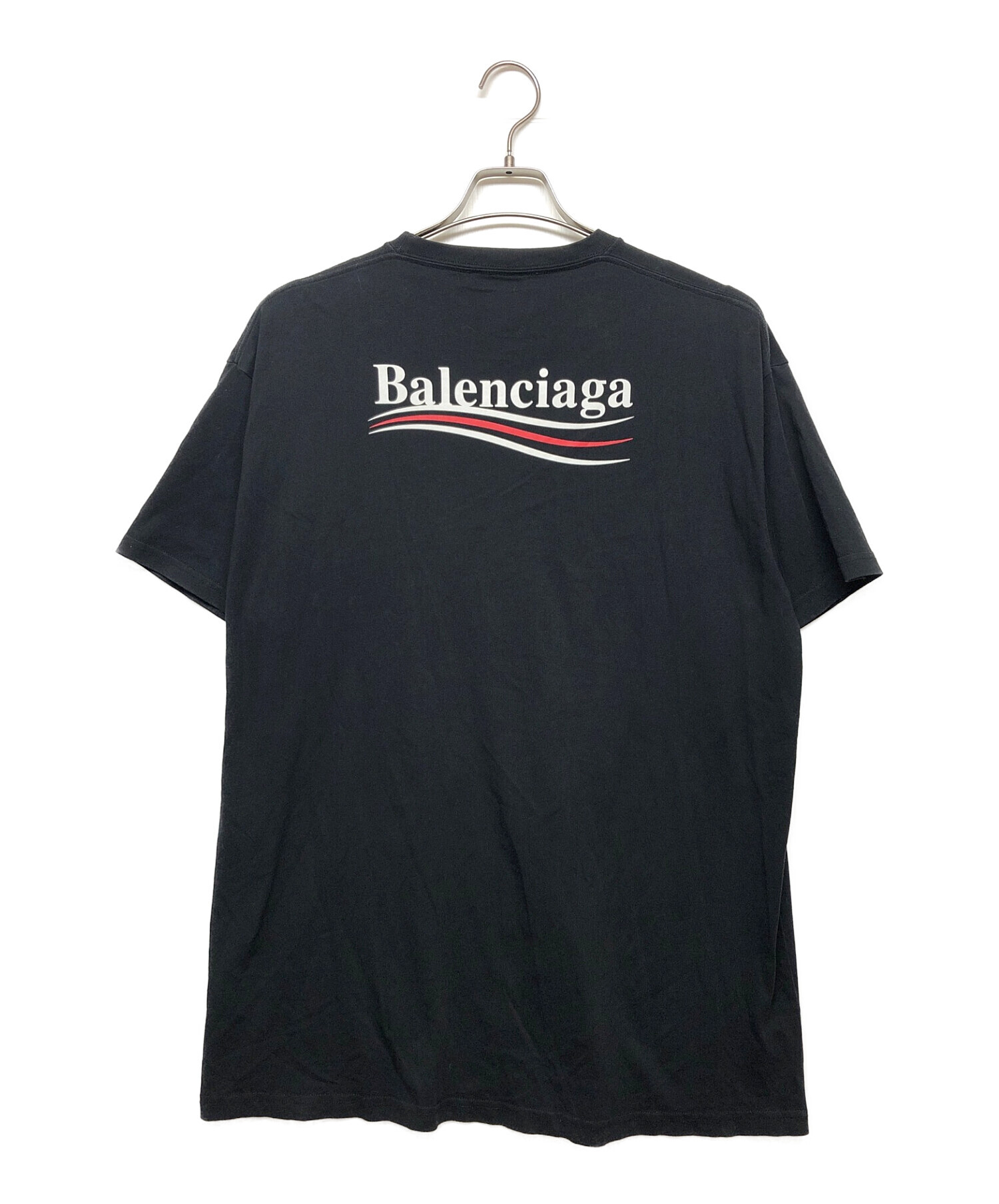 BALENCIAGA (バレンシアガ) Tシャツ ブラック サイズ:S