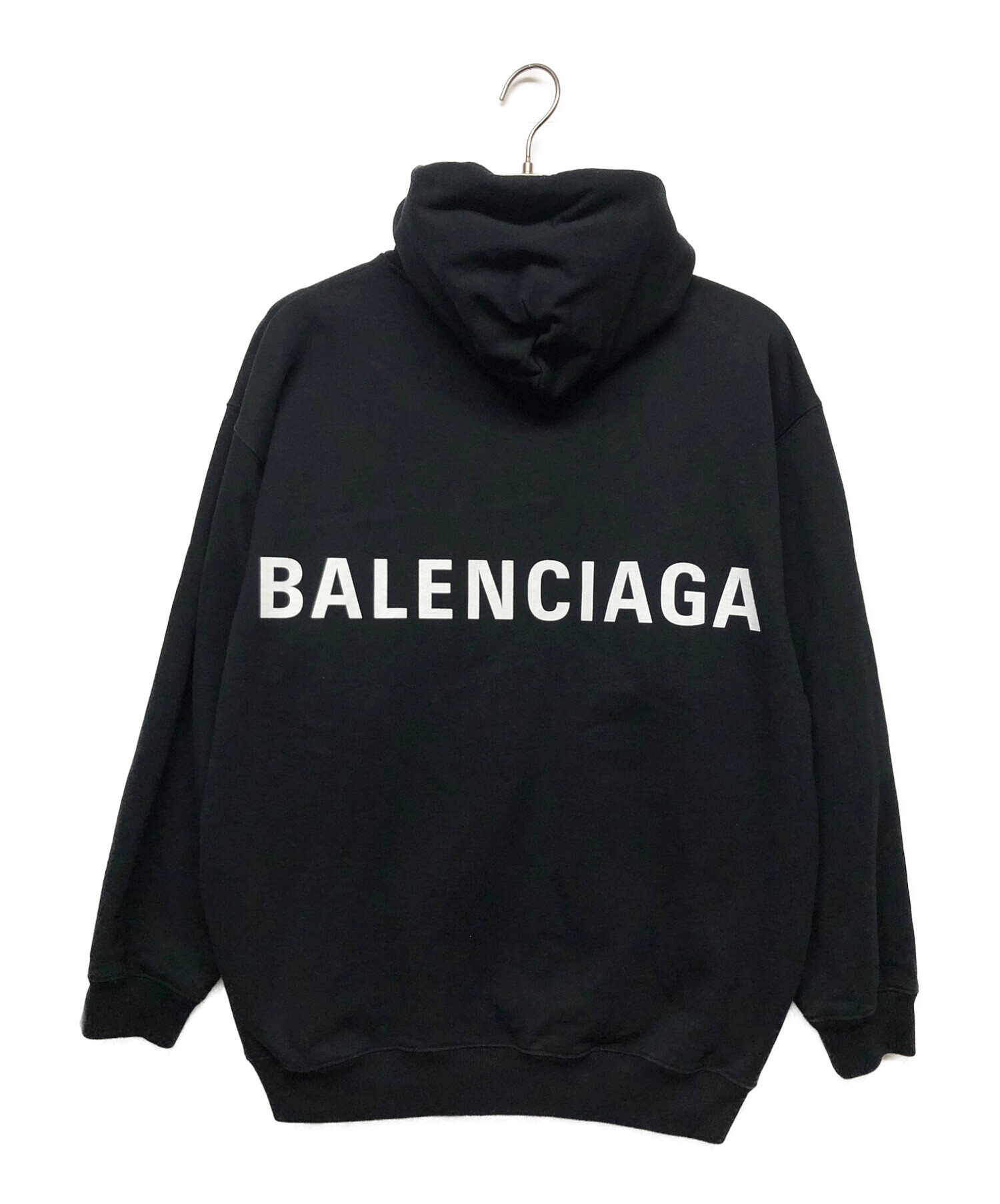 【美品】Balenciaga バレンシアガ パーカー ブラック S