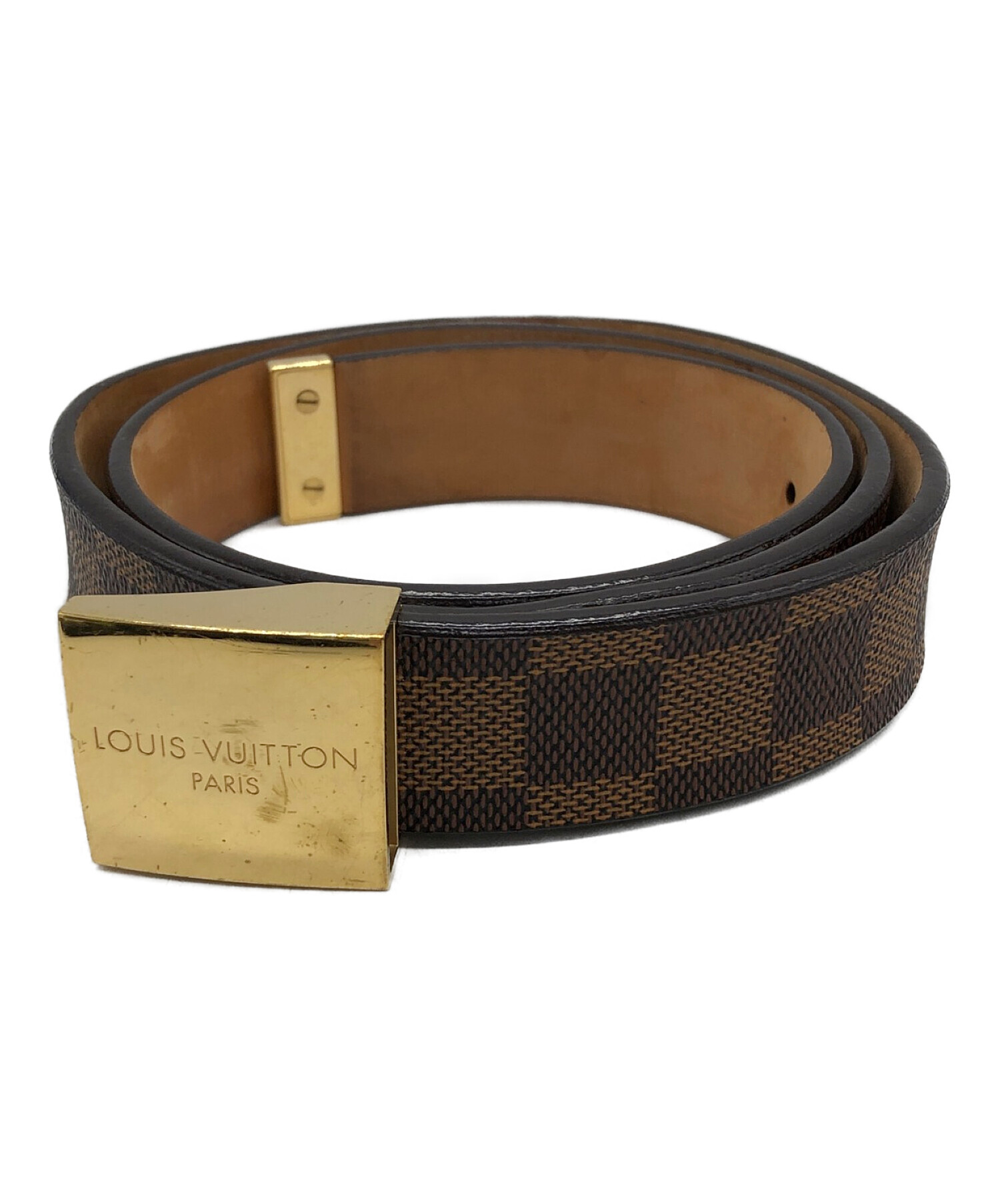 中古・古着通販】LOUIS VUITTON (ルイ ヴィトン) レザーベルト 